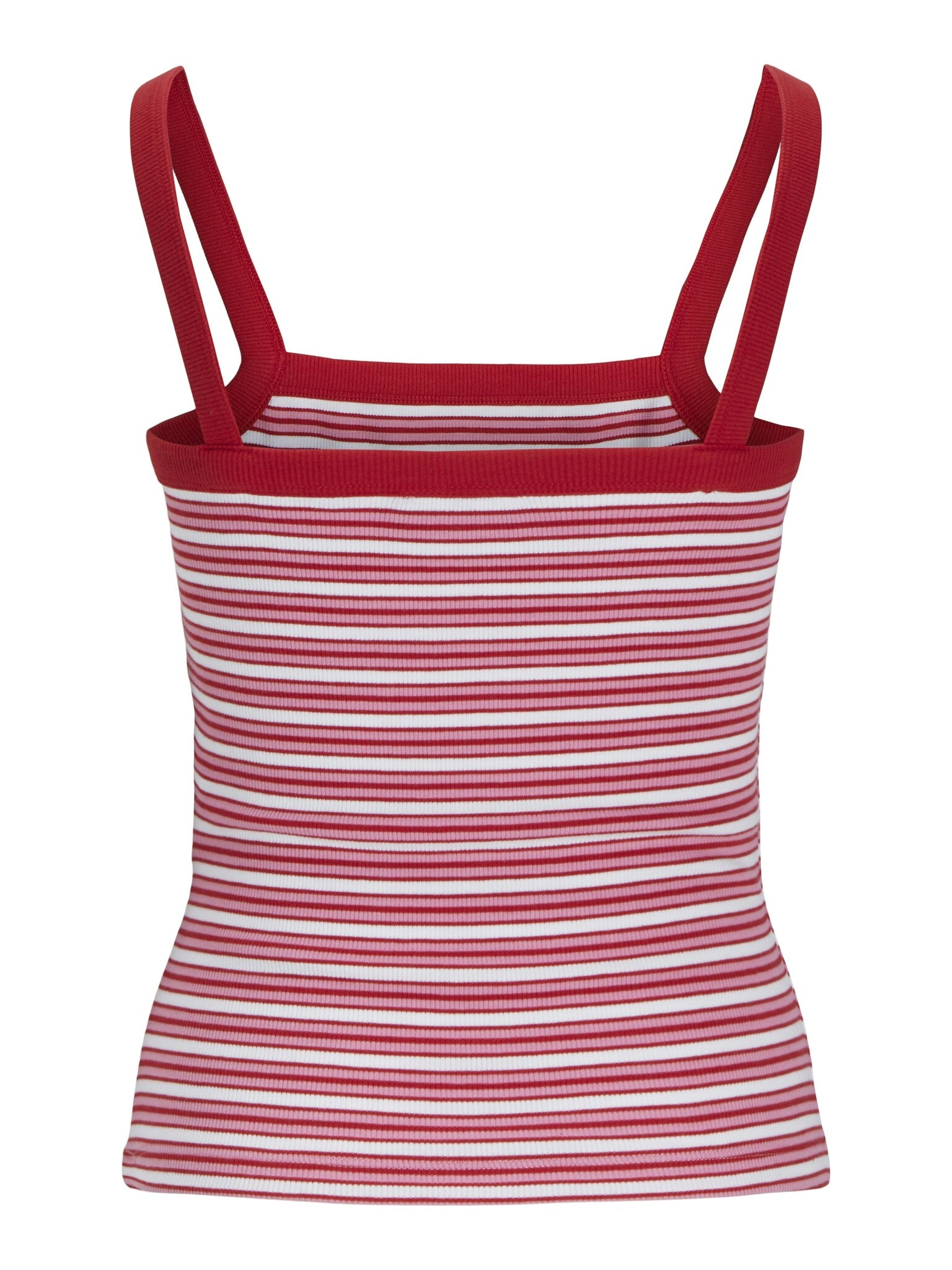 JXFIFI RIB STRIPE TOP - MORNING GLORY