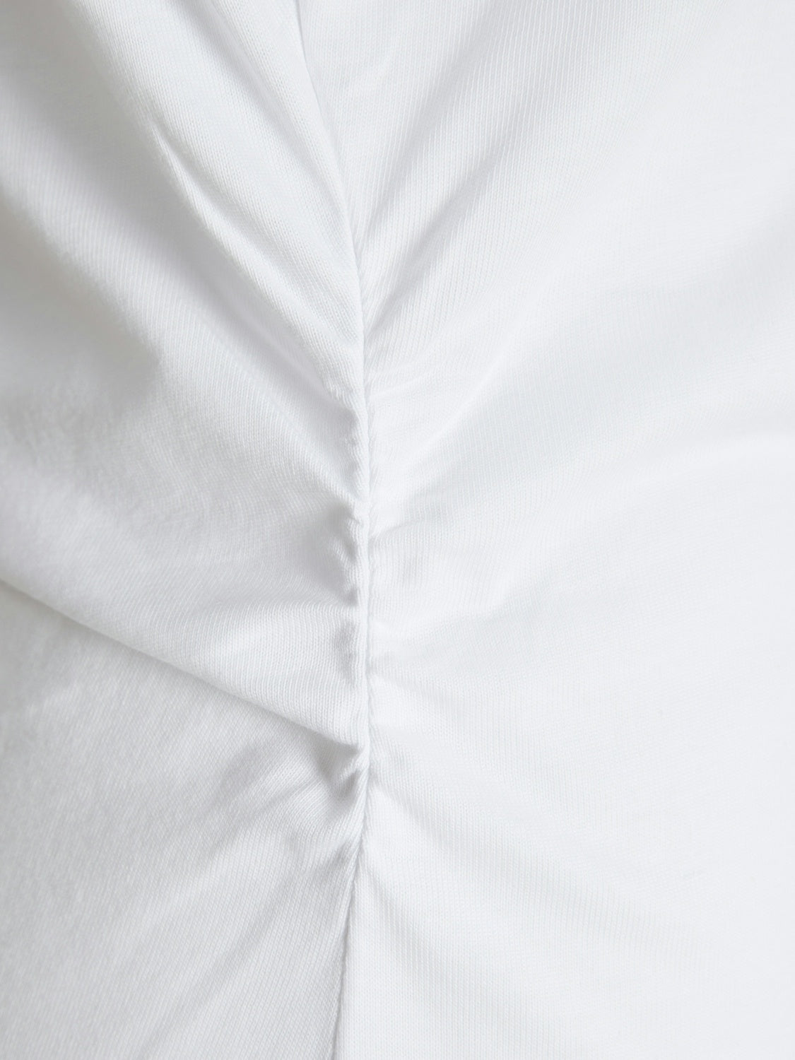 JXANNABELL ASYM TEE - BRIGHT WHITE