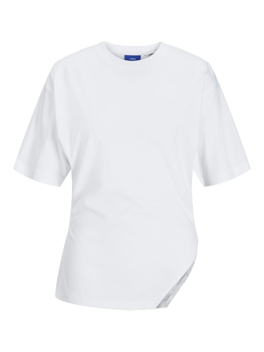 JXANNABELL ASYM TEE - BRIGHT WHITE