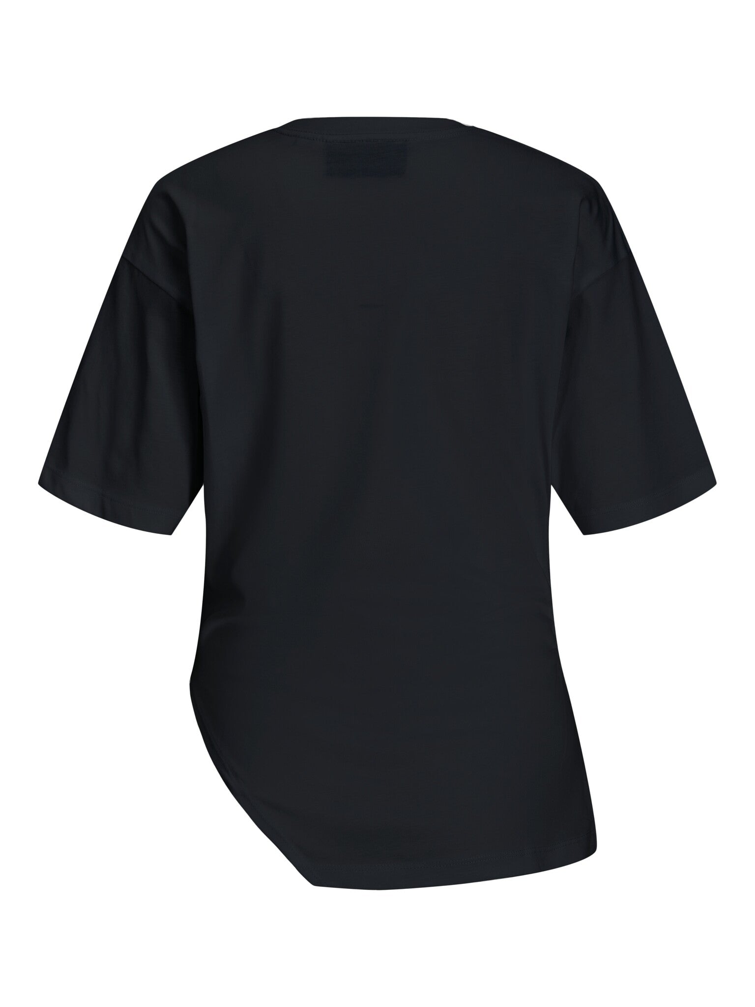 JXANNABELL ASYM TEE - BLACK
