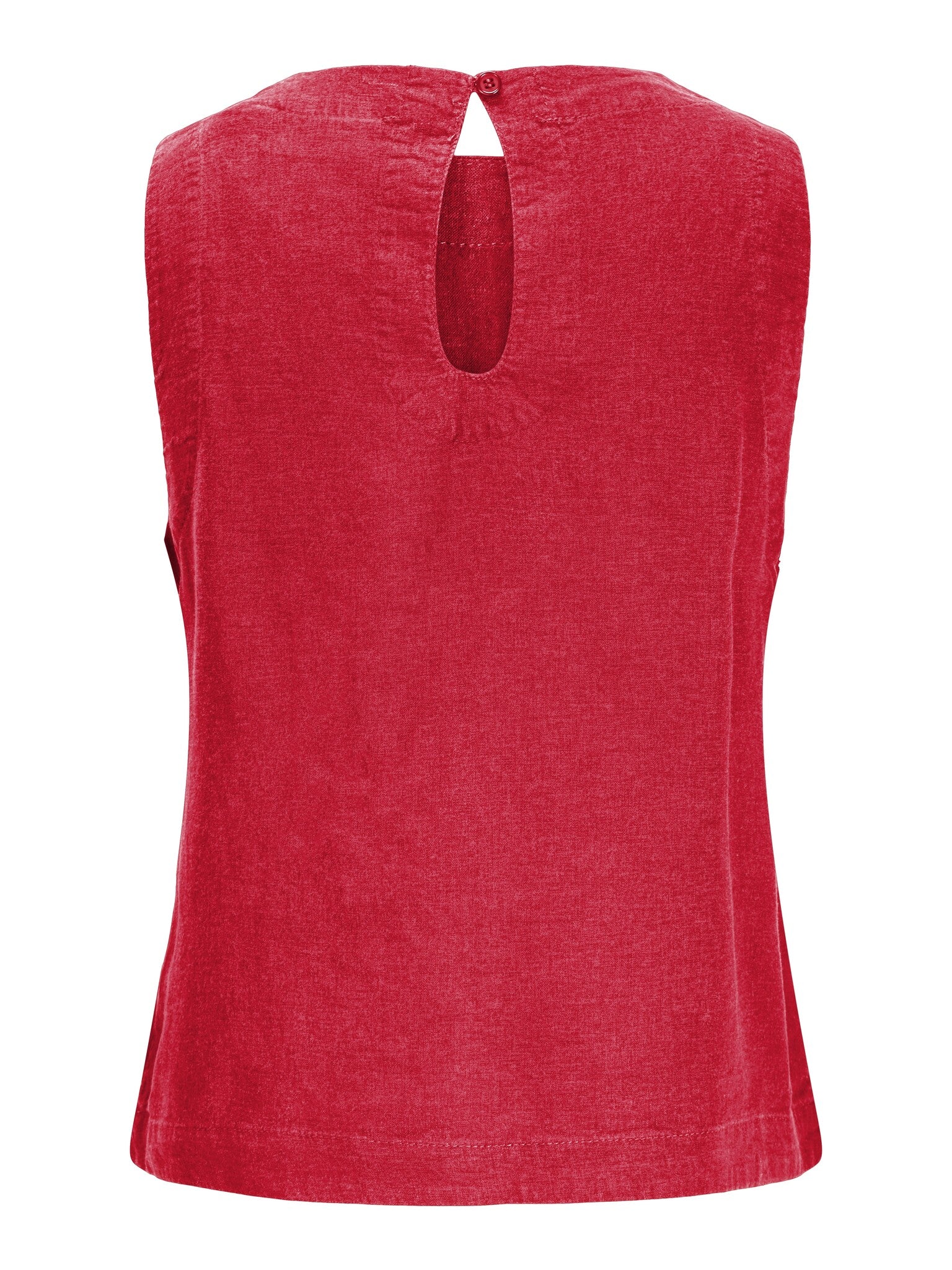 JXBREEZE SUMMER LINEN TOP - RACING RED