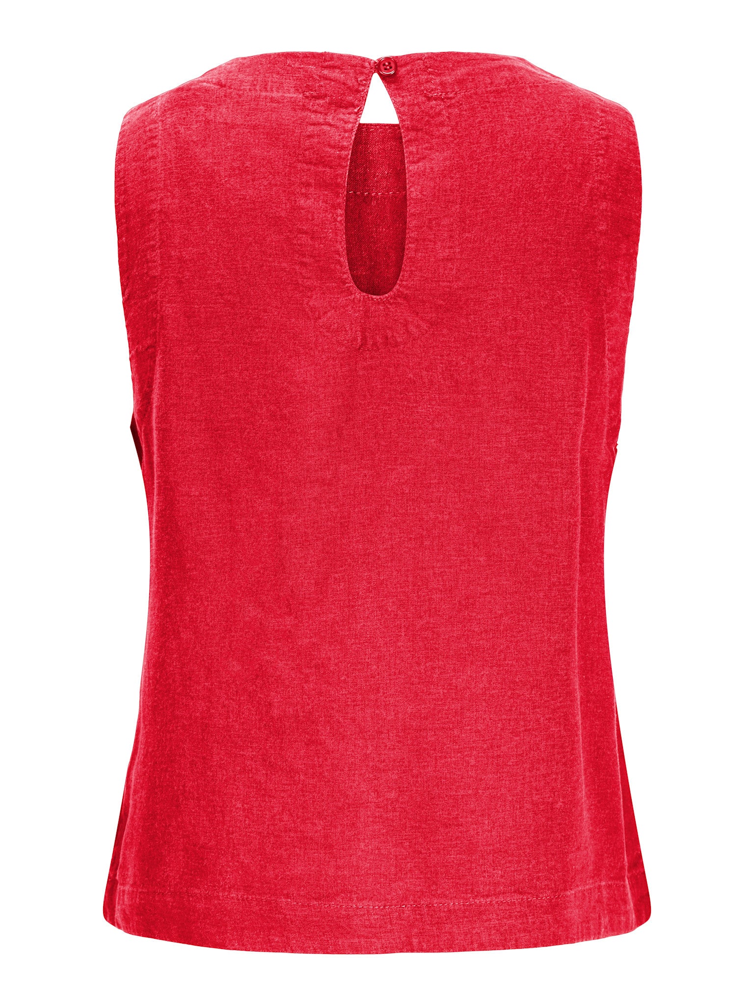 JXBREEZE SUMMER LINEN TOP - RACING RED
