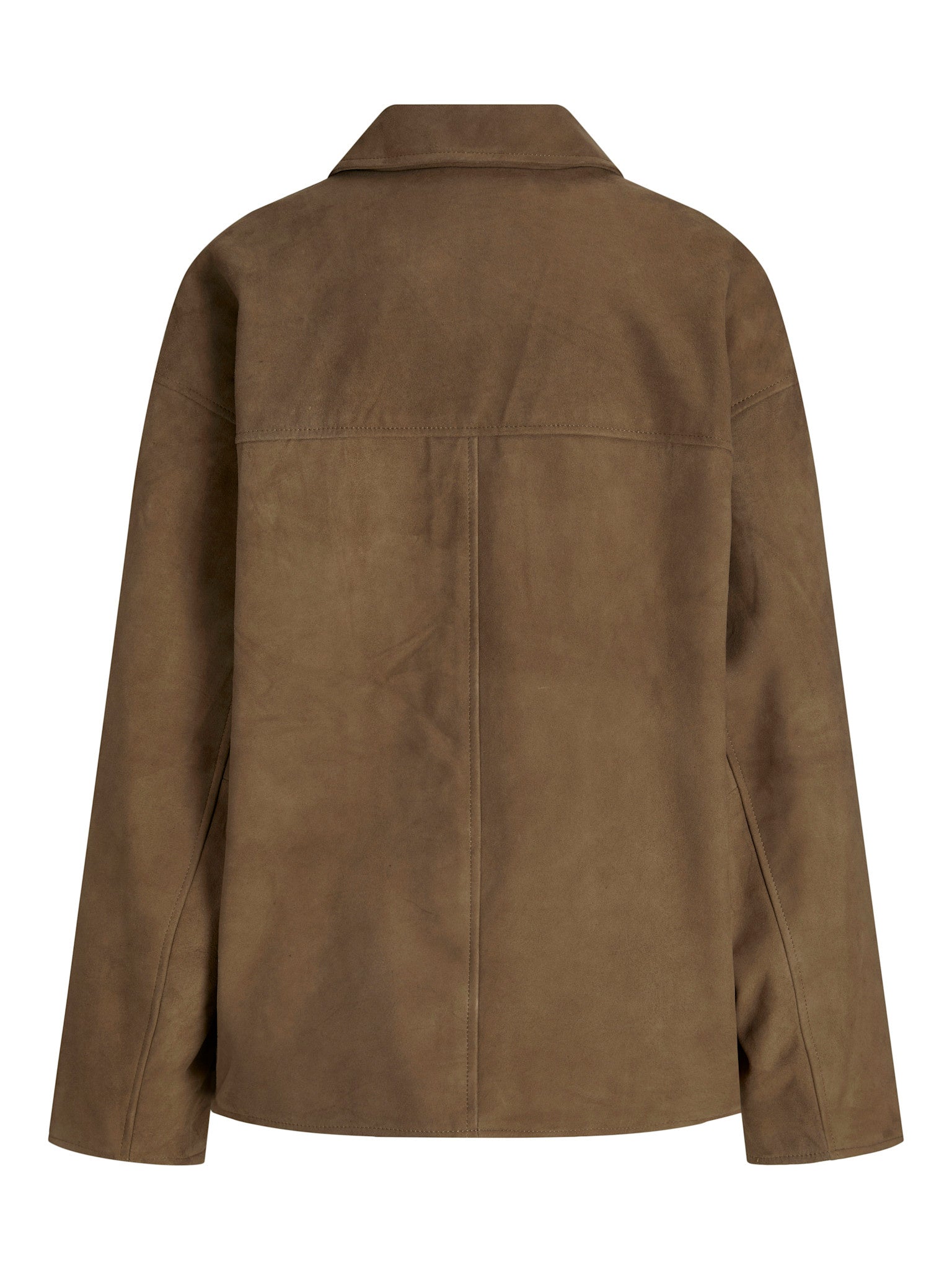 JXLUCY SUEDE JACKET - MOREL