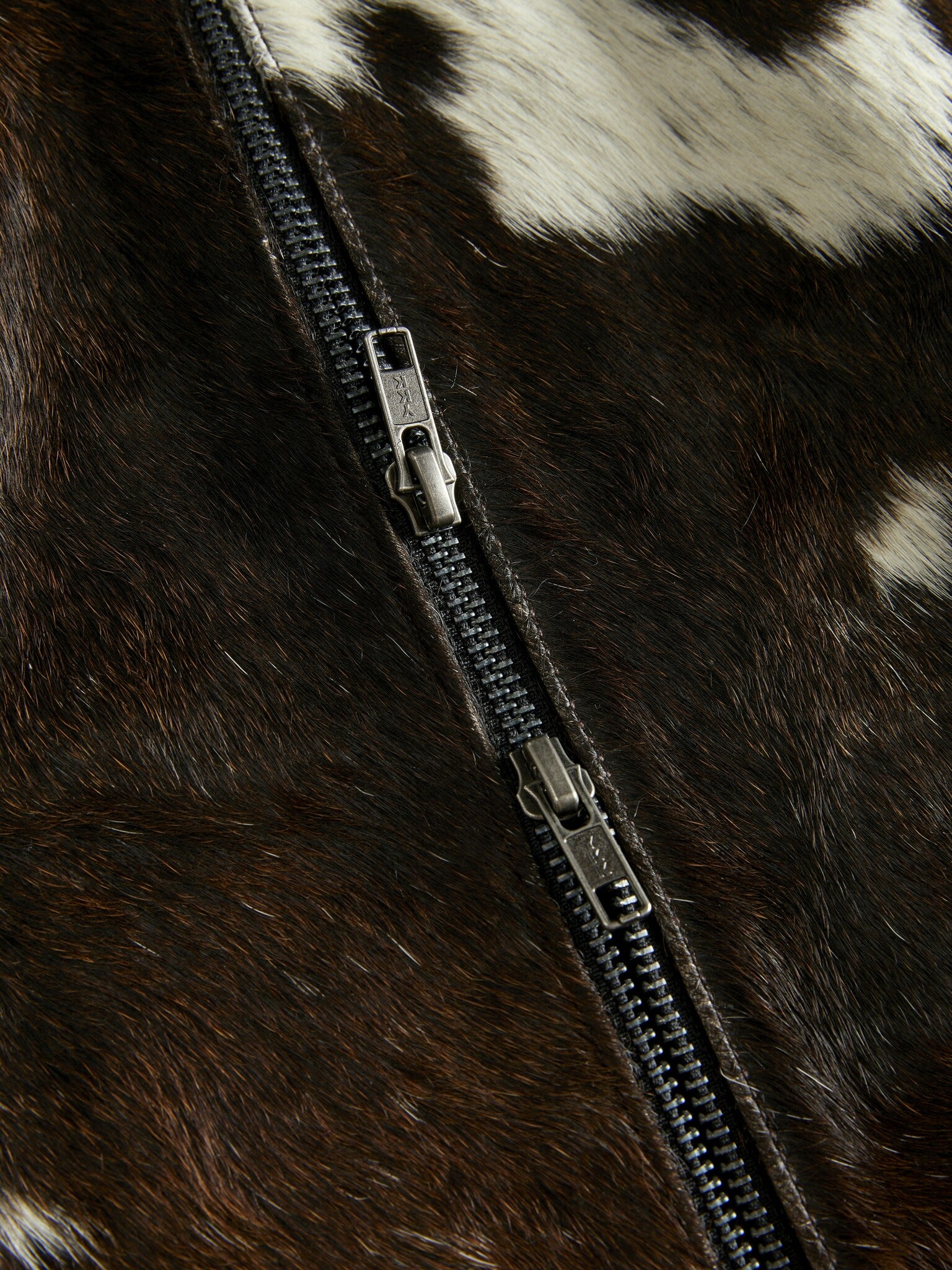 JXHANNAH rok van koeienhuidleer