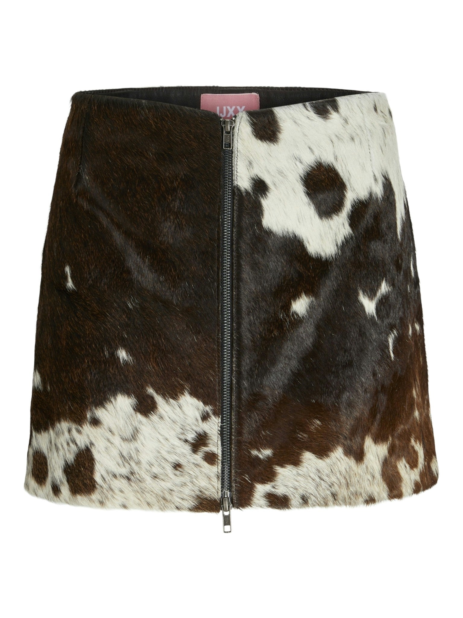 JXHANNAH rok van koeienhuidleer