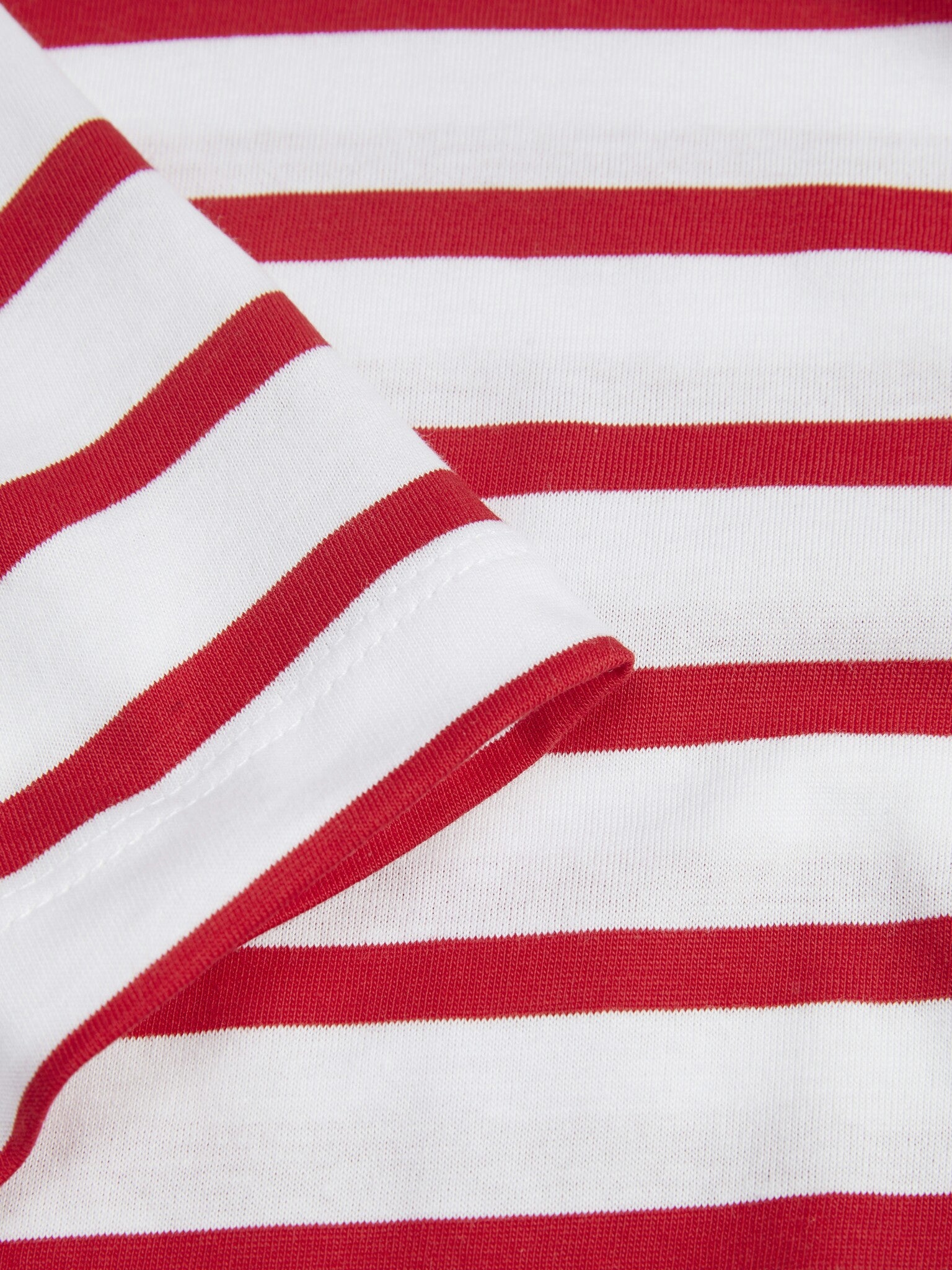 JXANNA REG T-SHIRT - RODE STREPEN