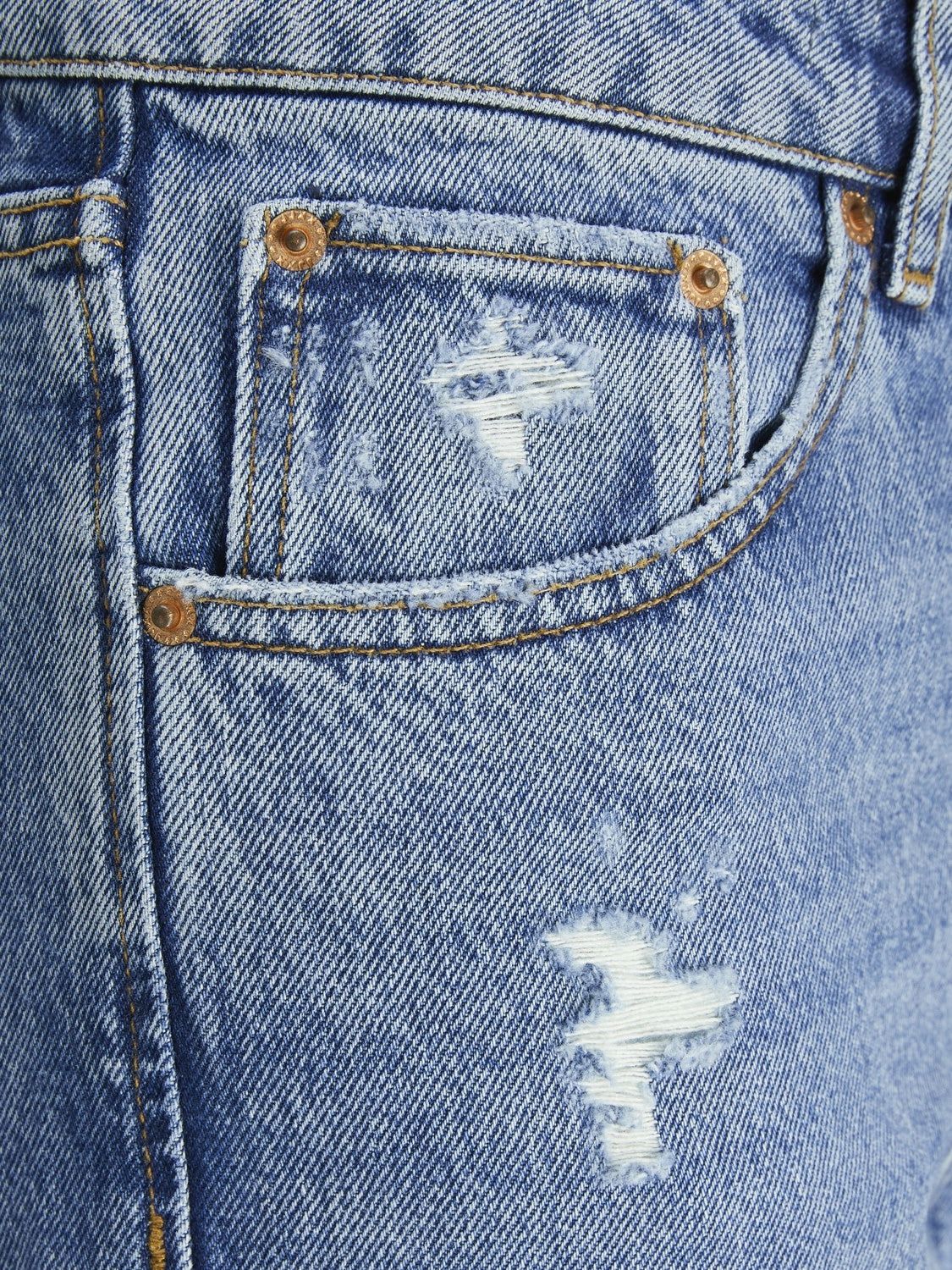 JXSEVILLE LOOSE MW RR5001 - MEDIUM BLUE DENIM
