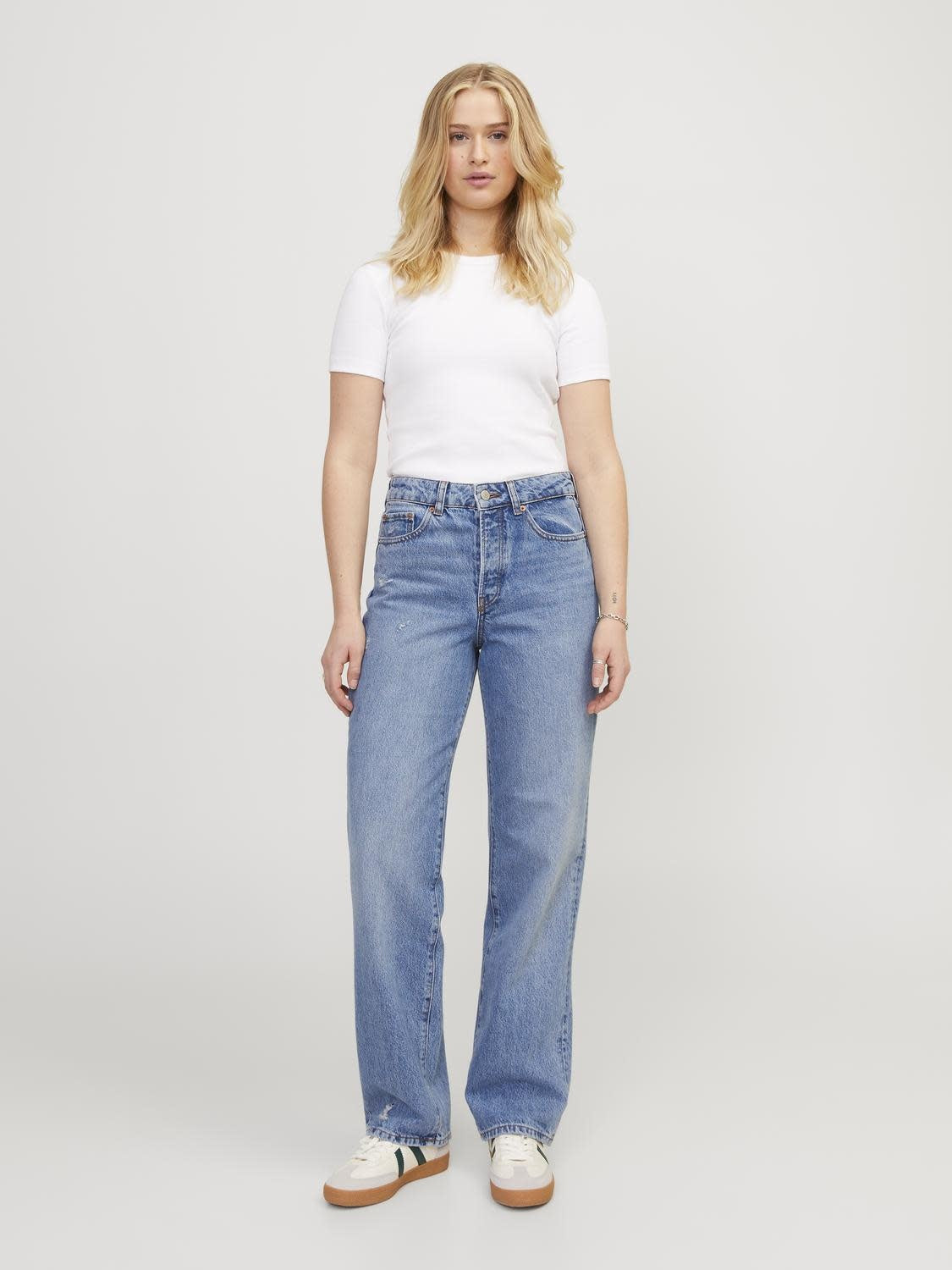 JXSEVILLE LOOSE MW RR5001 - MEDIUM BLUE DENIM