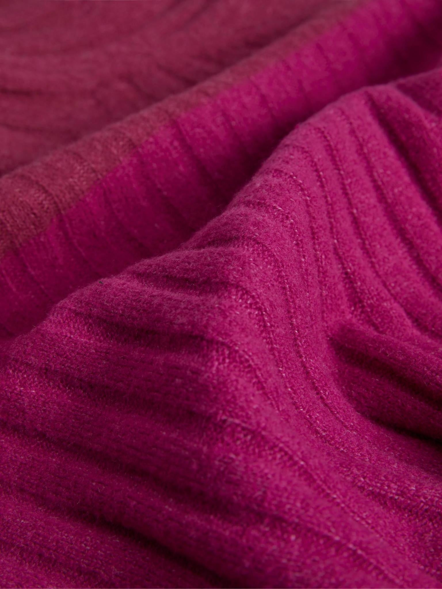 JXLAUREN KNIT SKIRT - FESTIVAL FUCHSIA