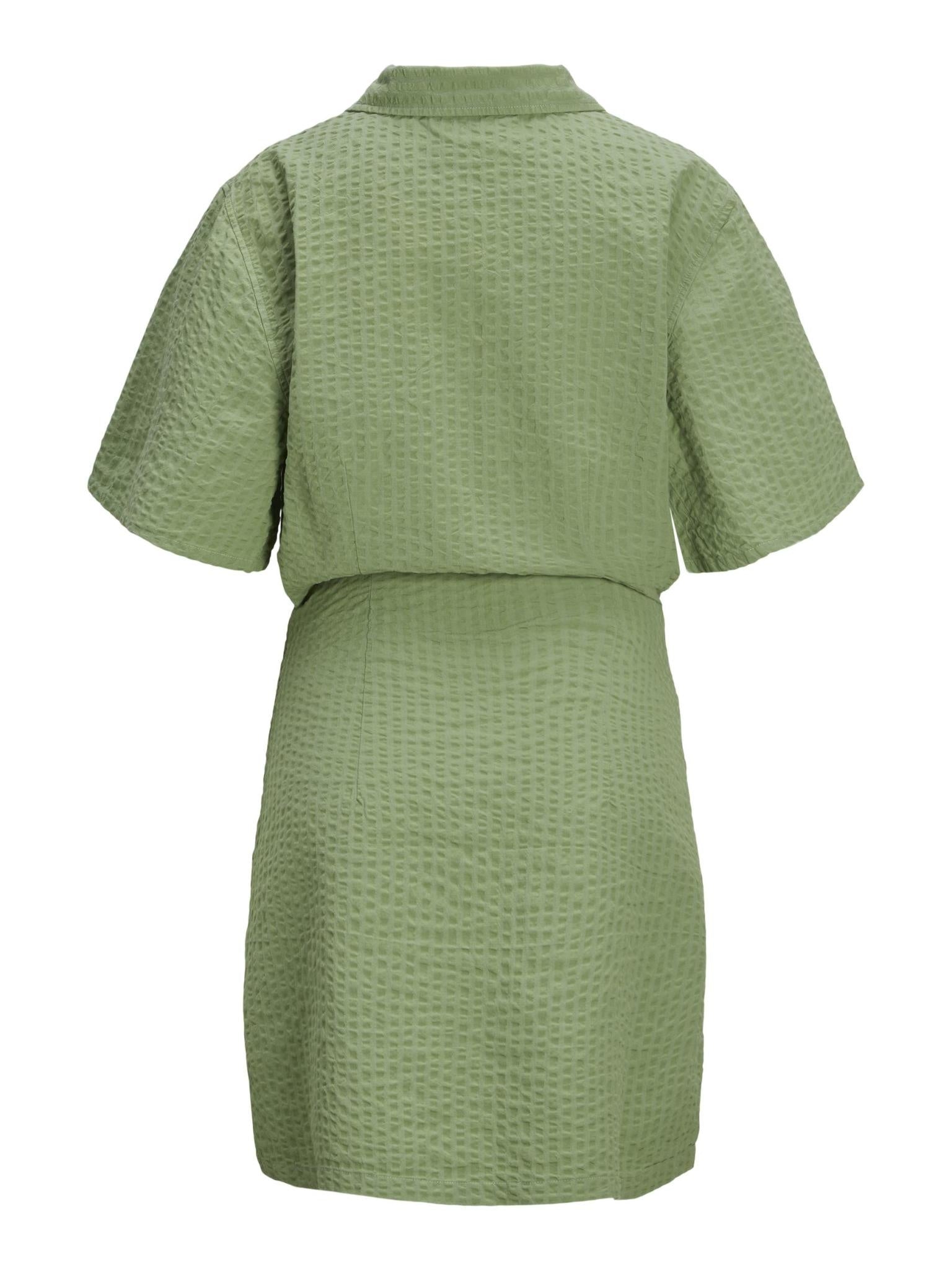 JXLIVA SHORT DRESS - LODEN FROST