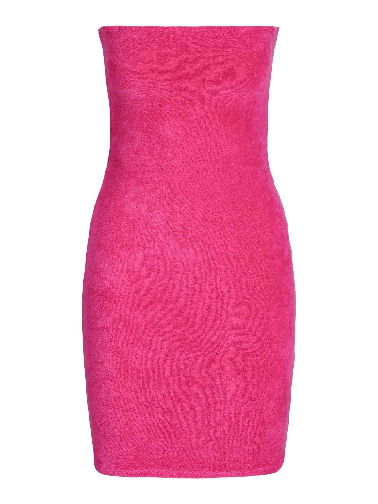 JXSILLA STRETCH TUBE DRESS - ROSE