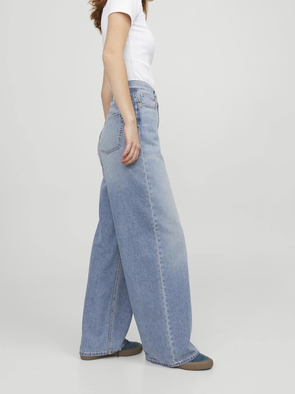 JXTOKYO WIDE HW JEANS R6078 - LIGHT BLUE DENIM