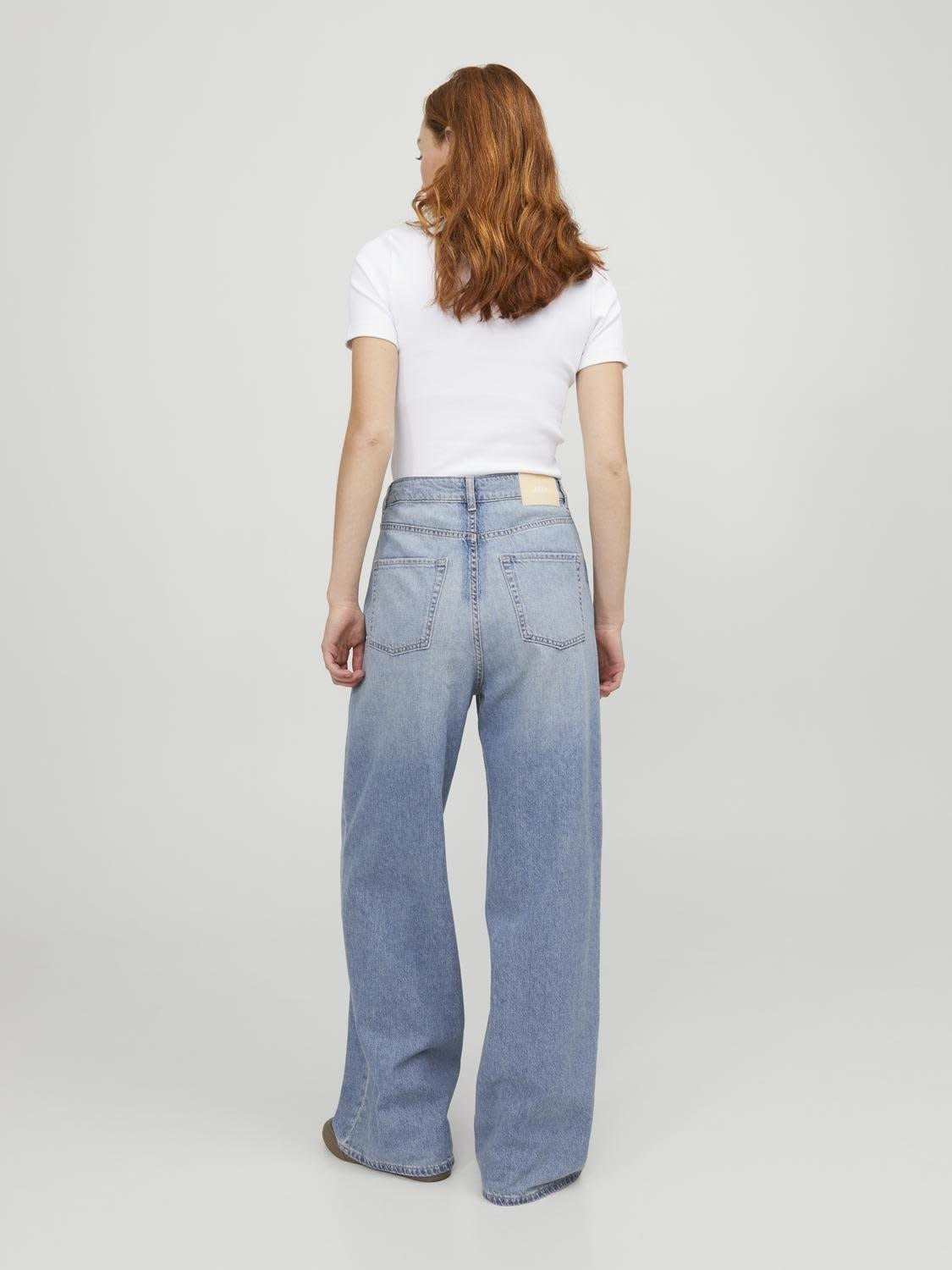 JXTOKYO WIDE HW JEANS R6078 - LIGHT BLUE DENIM