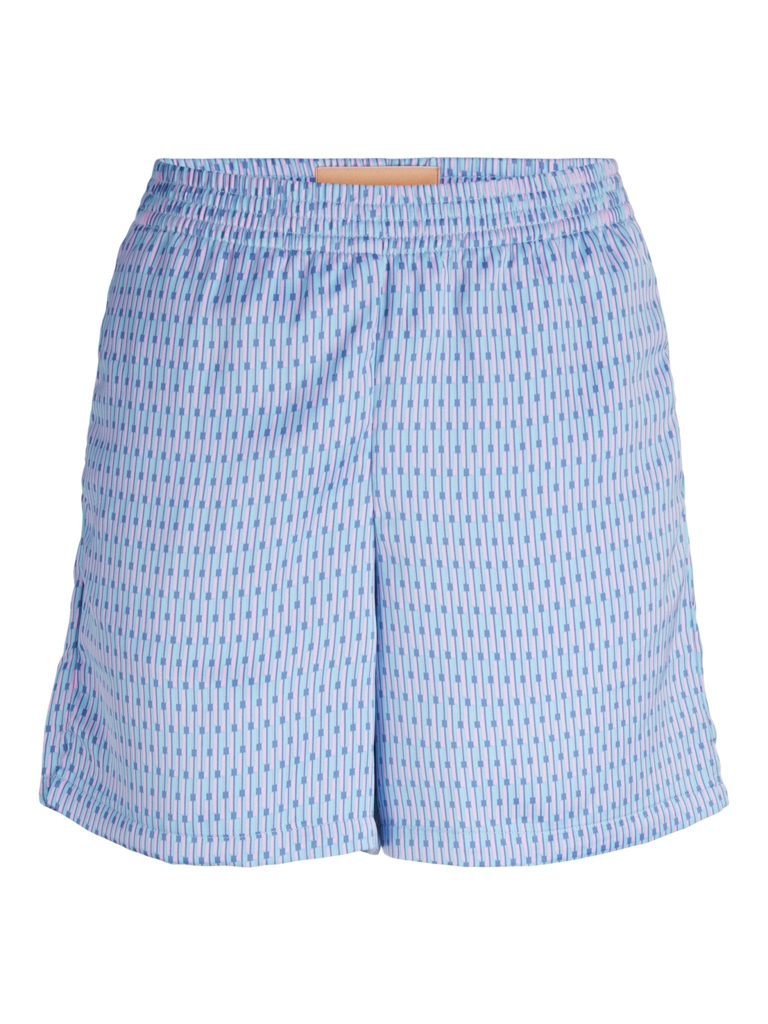 JXAMY SHORT EN SATIN - BLEU SILVER LAKE