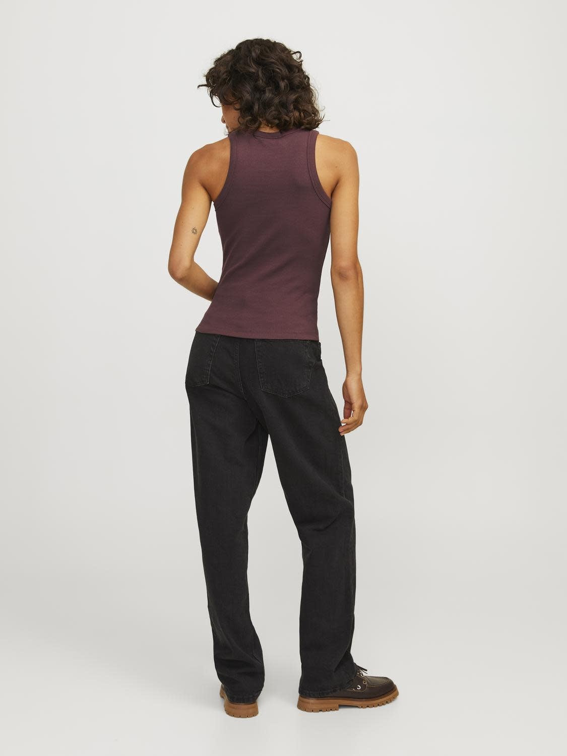 JXFOREST RIB TOP - SASSAFRAS