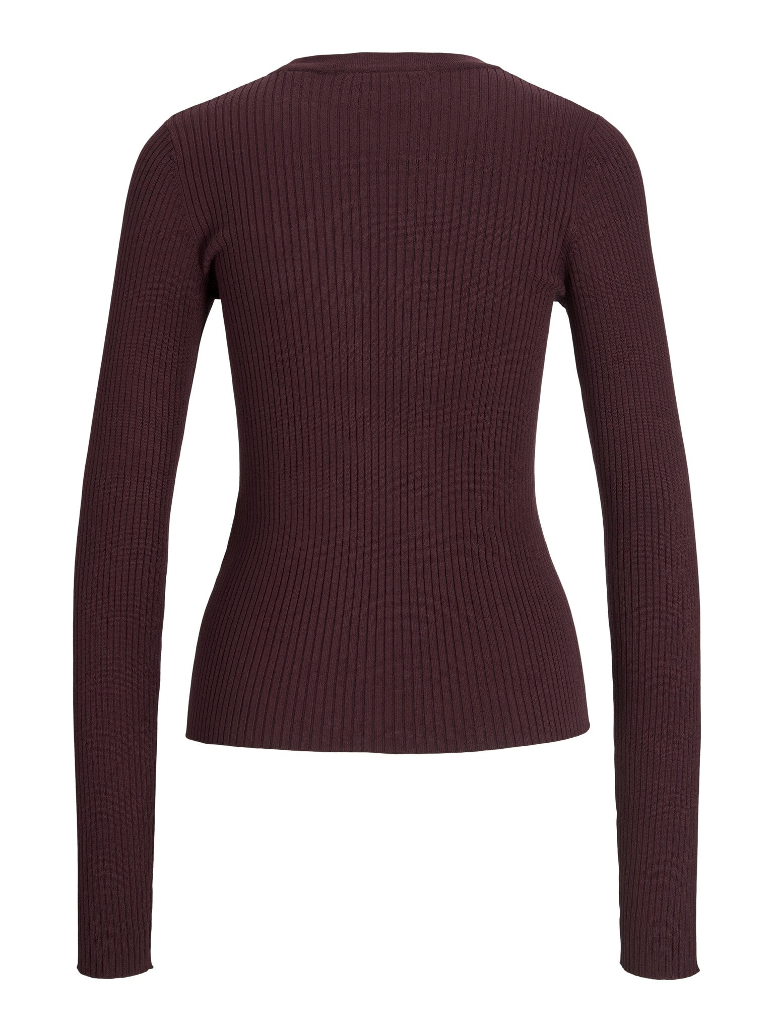 JXJODI TIGHT CREW NECK KNIT - CABERNET