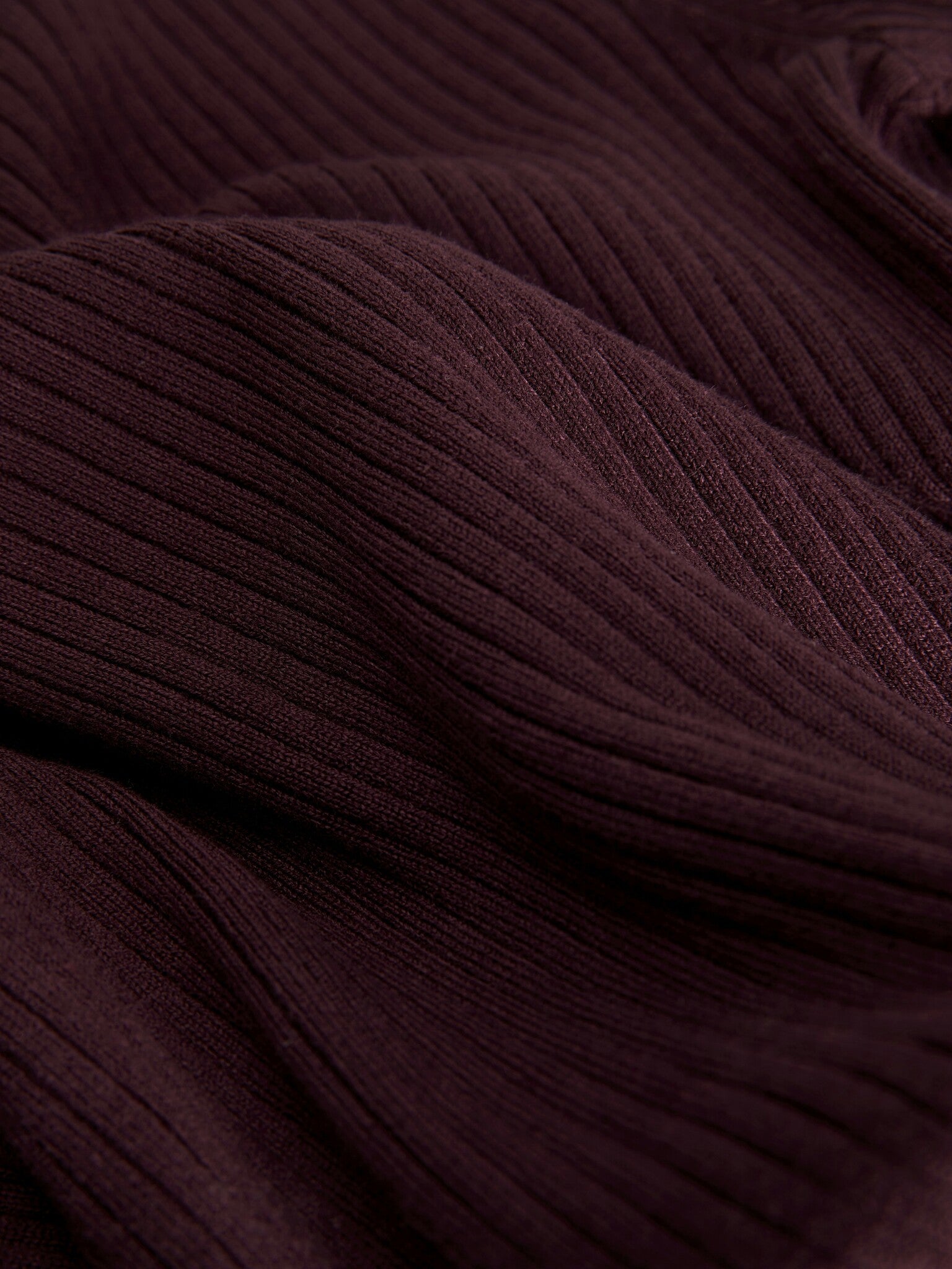 JXJODI TIGHT CREW NECK KNIT - CABERNET