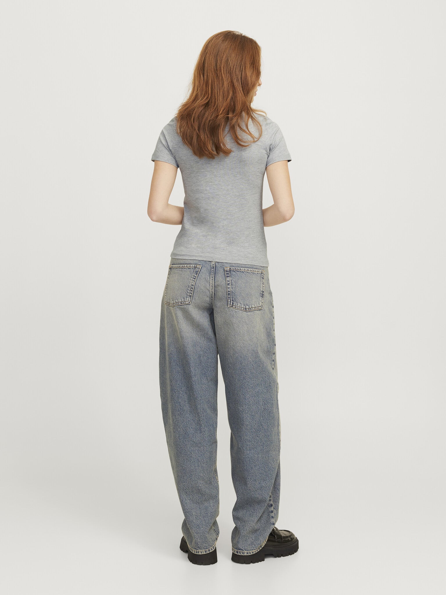 T-shirt JXGIGI STR - Gris plume