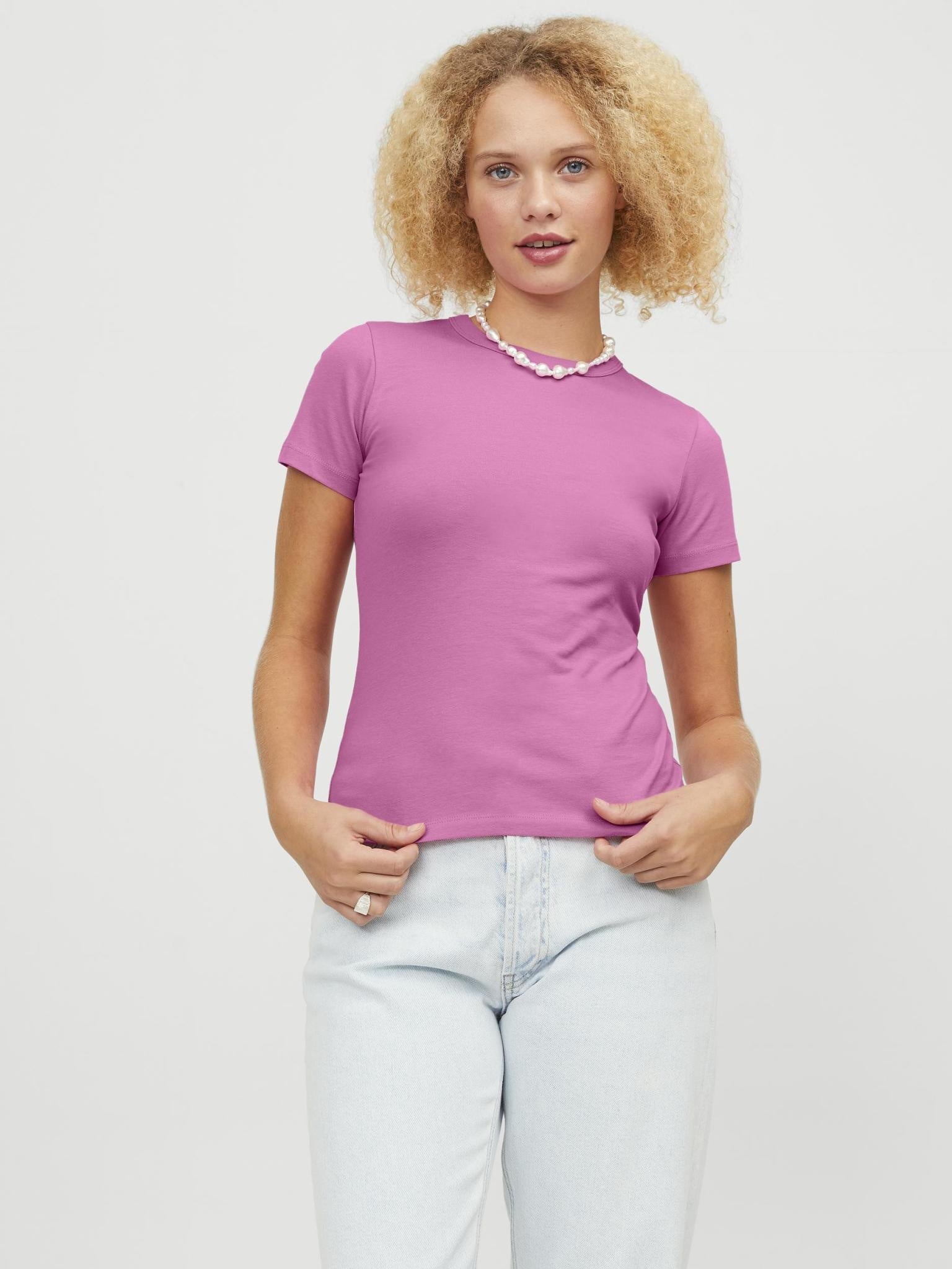 JXGIGI TEE - CARMINE ROSE