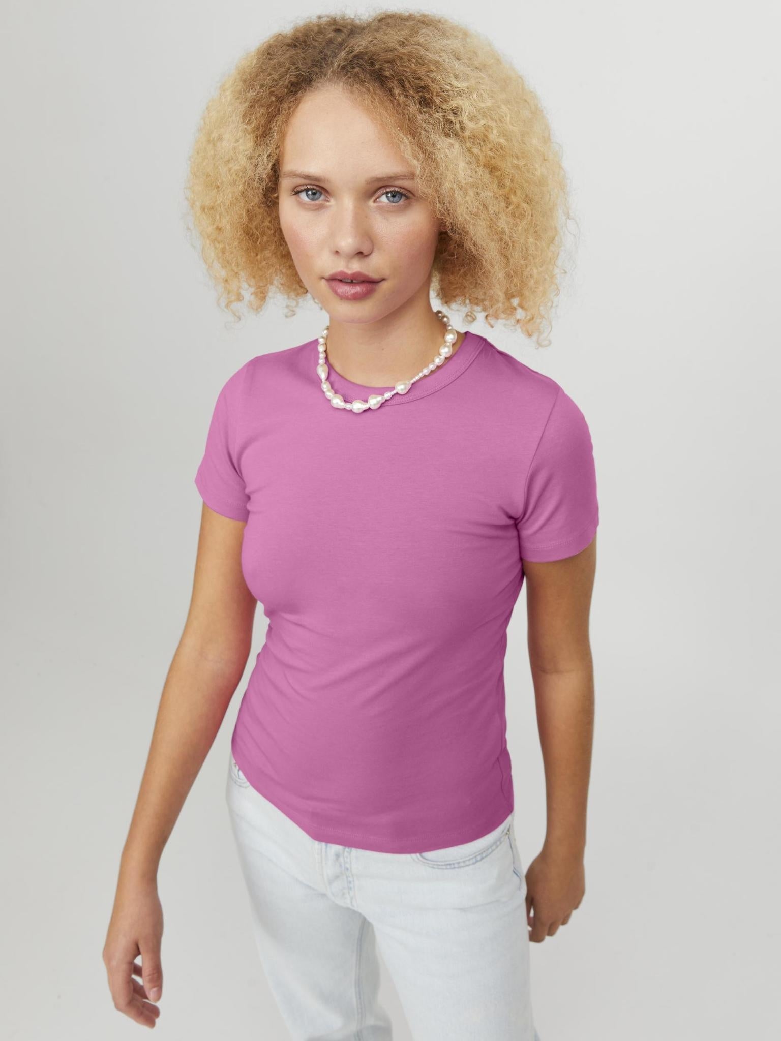 JXGIGI TEE - CARMINE ROSE