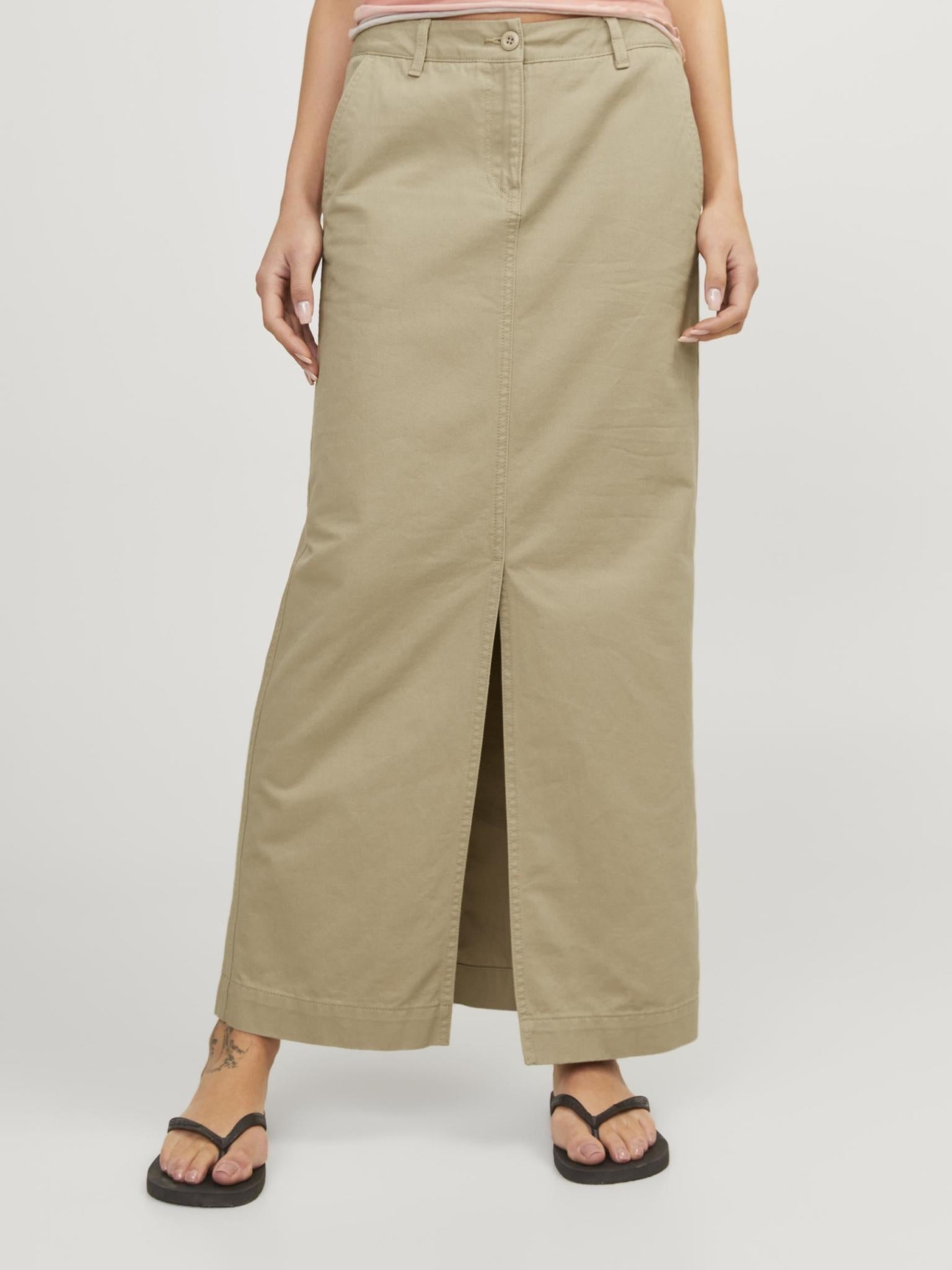 JXMADDY LONG MW SKIRT - INCENSE