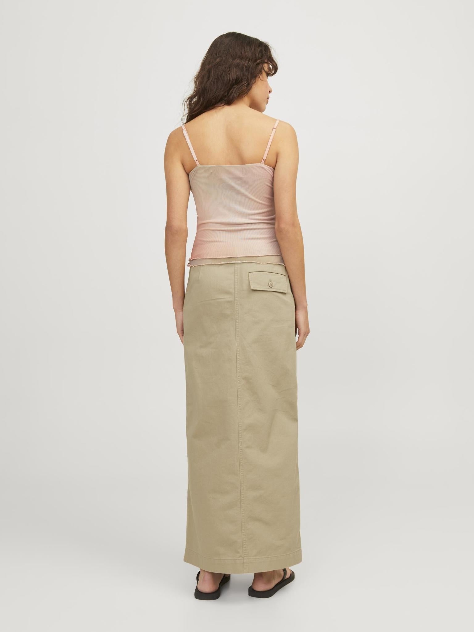 JXMADDY LONG MW SKIRT - INCENSE