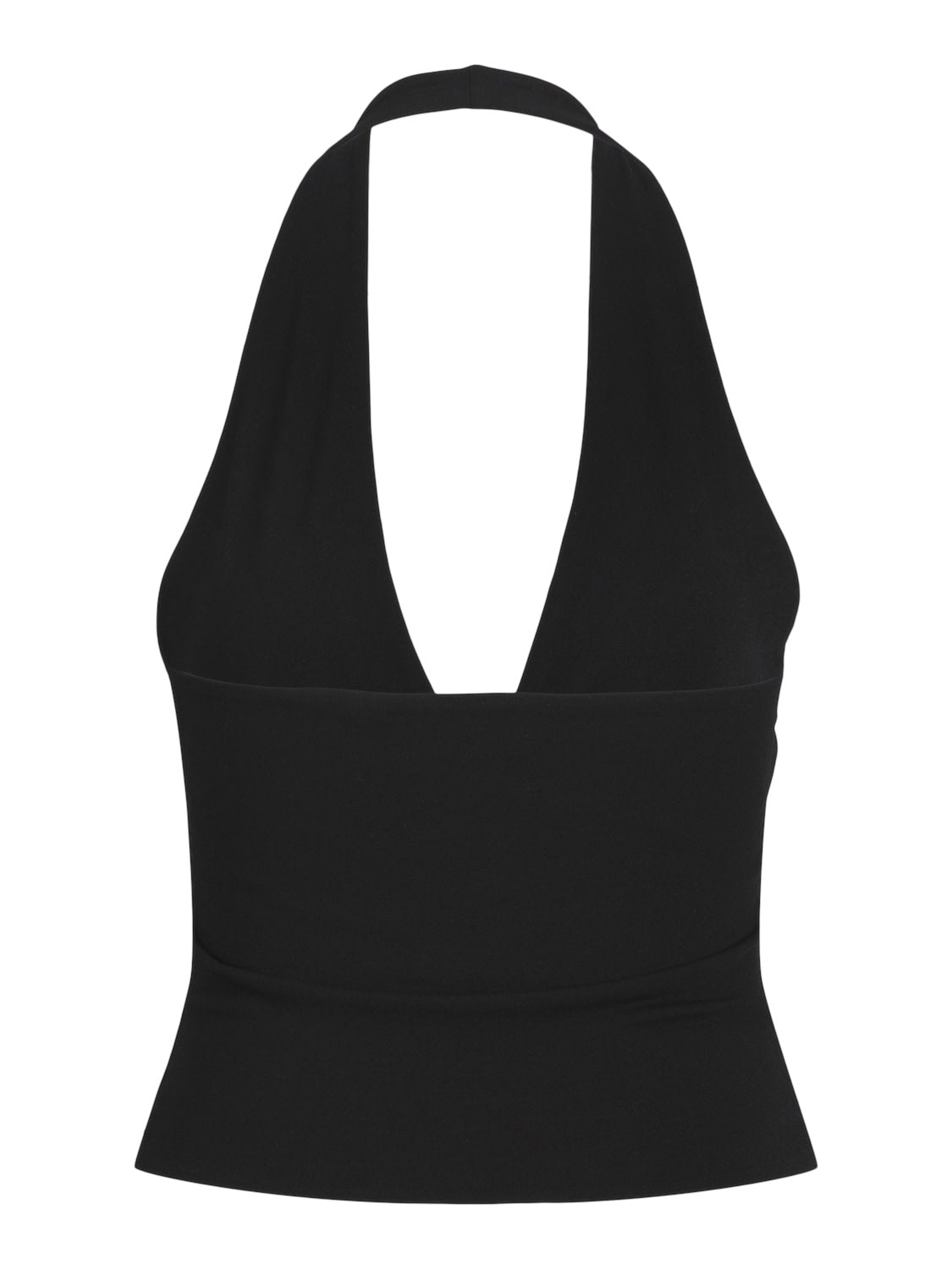 JXLORELEI HALTER TOP - BLACK