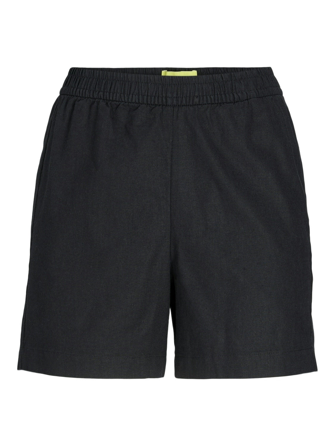 JXPOPPY LINEN HW SHORTS - BLACK
