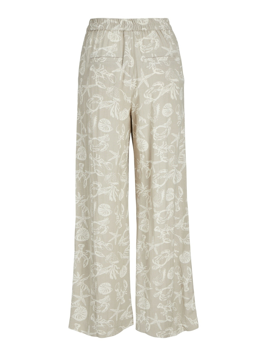 JXANNIKA HW LINNENMIX BROEK - VEDERGRIJS
