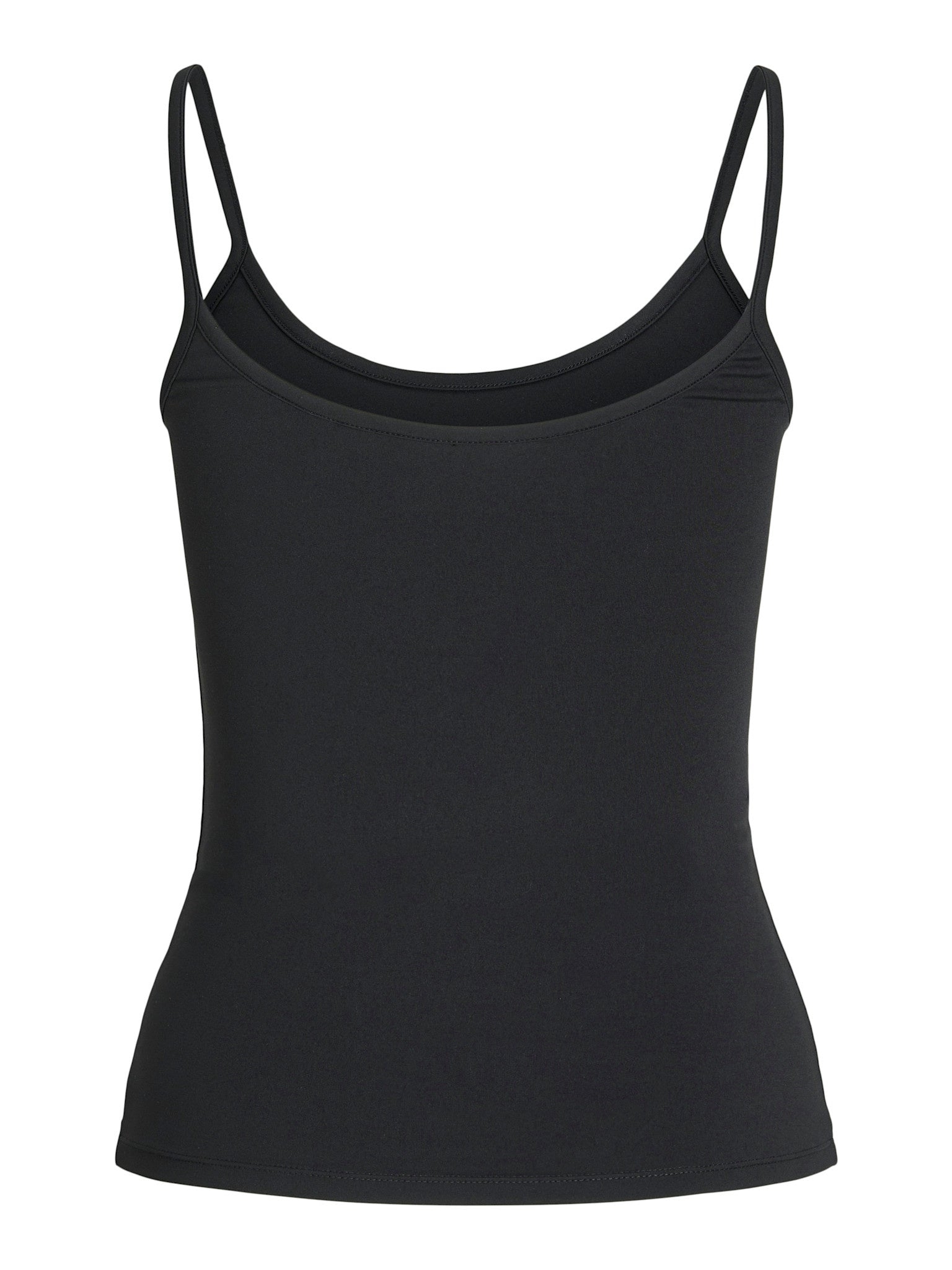 JXSAGA SINGLET TOP BLACK