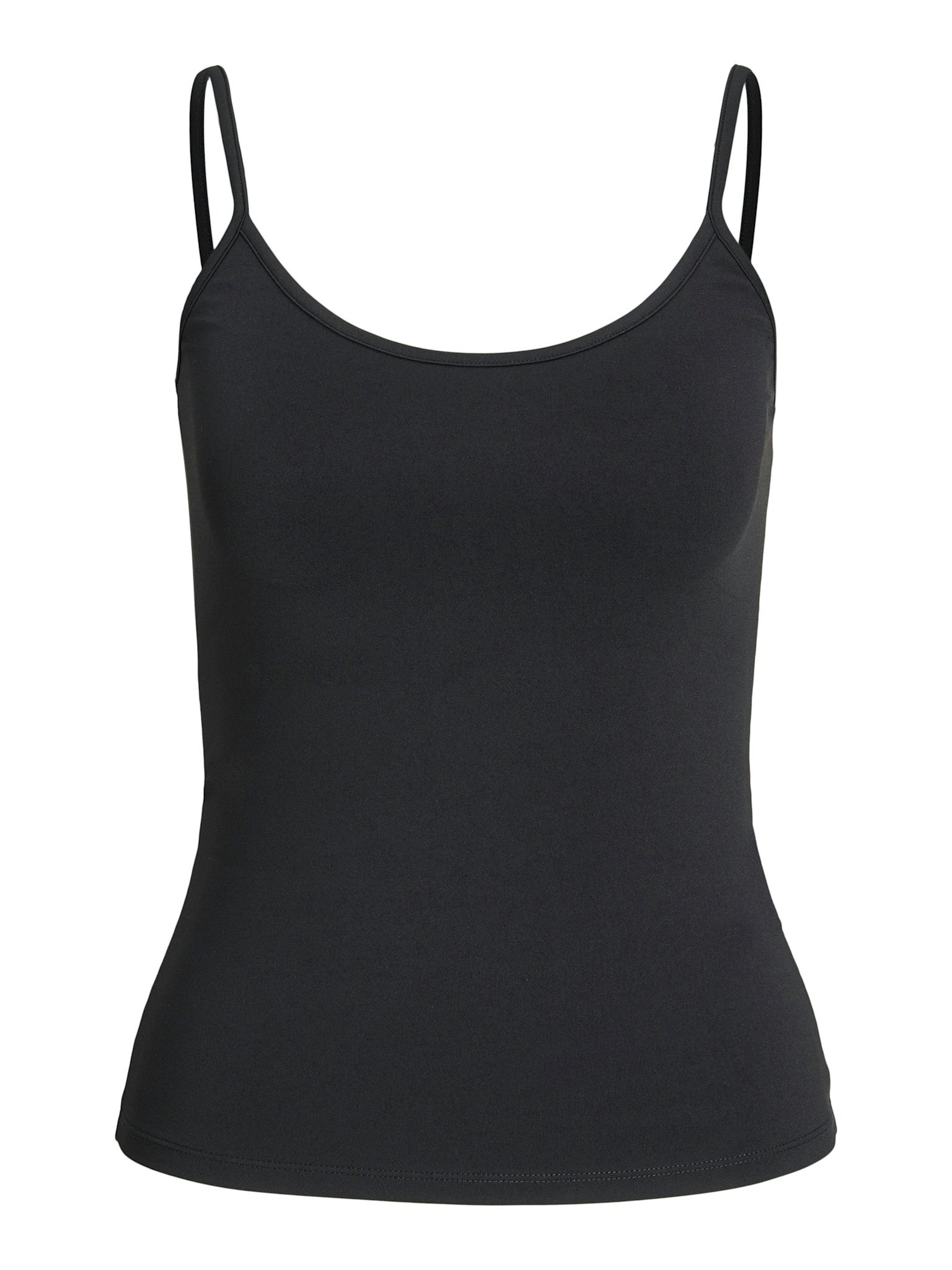 JXSAGA SINGLET TOP BLACK