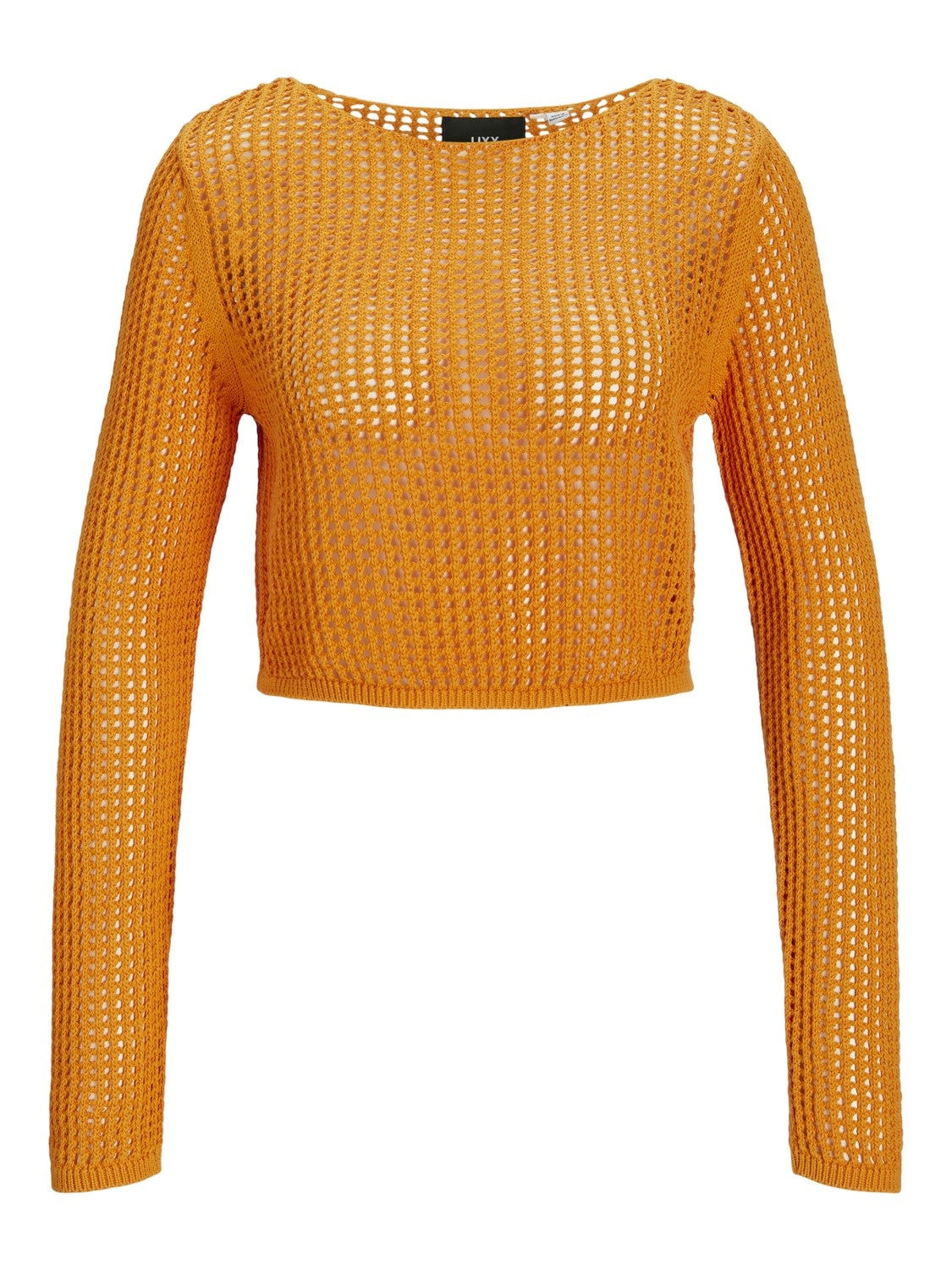 JXPRESLEY BOAT NECK KNIT - APRICOT