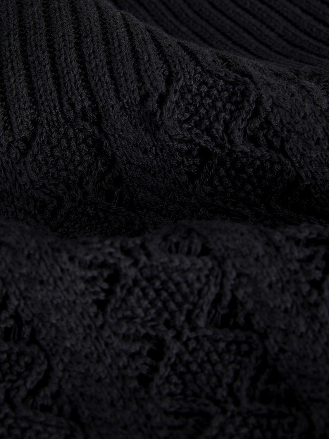 JXZURI DRESS KNIT - BLACK