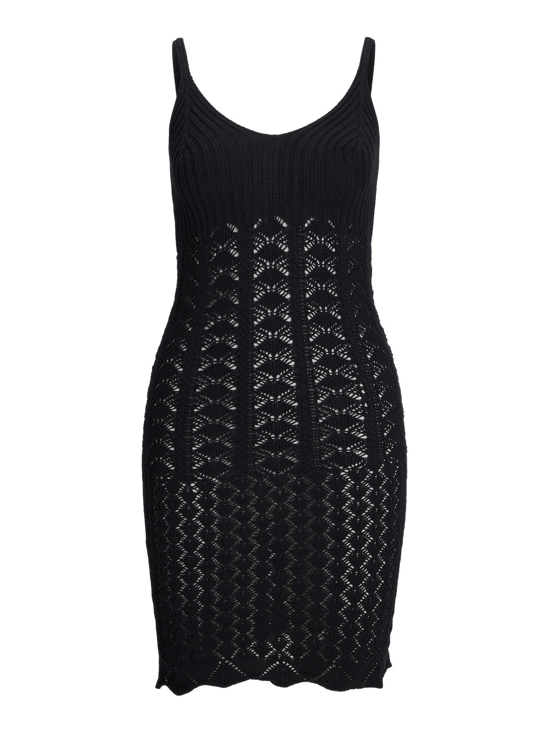 JXZURI DRESS KNIT - BLACK