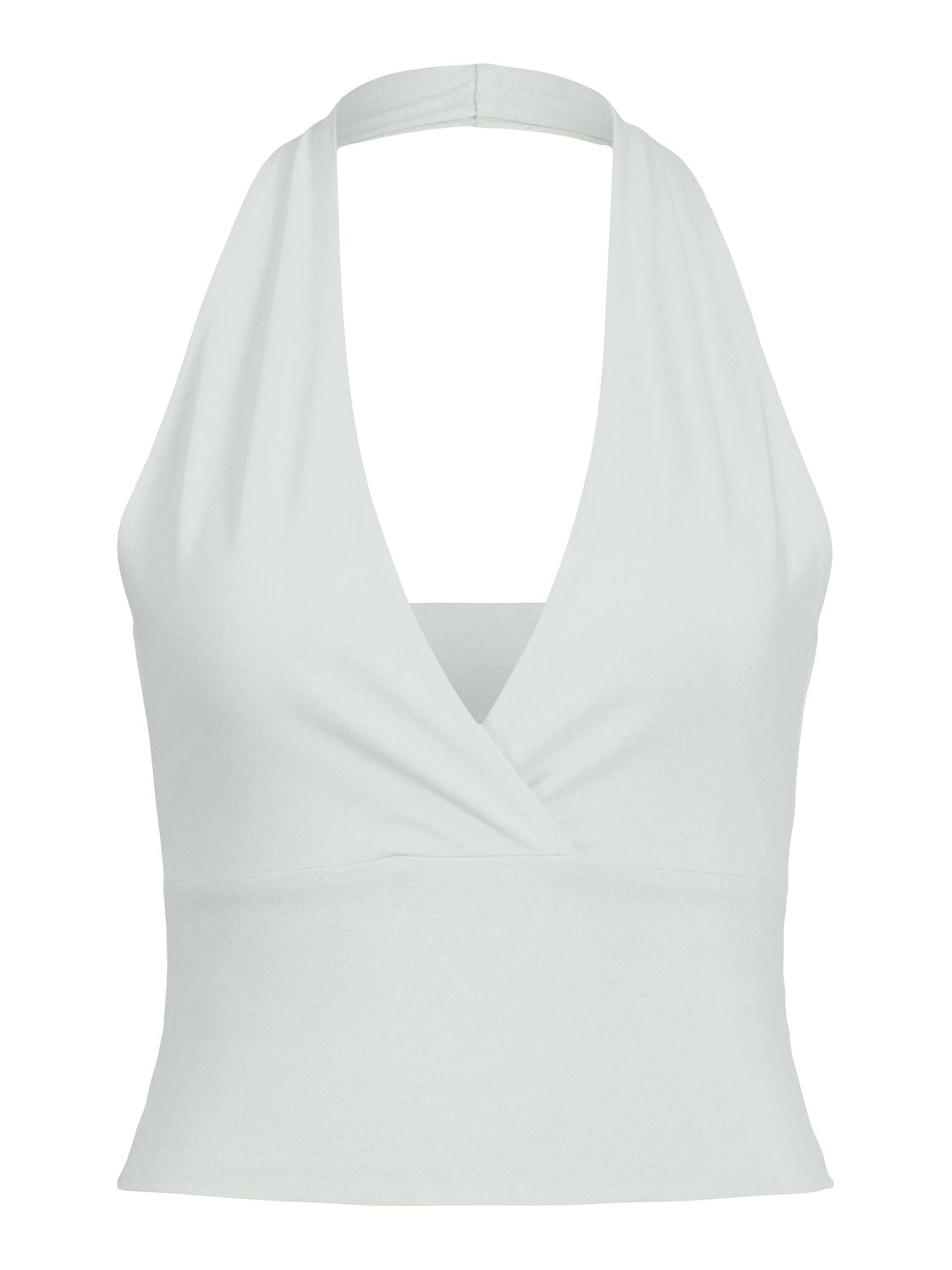 JXLORELEI HALTER TOP - BLANC DE BLANC