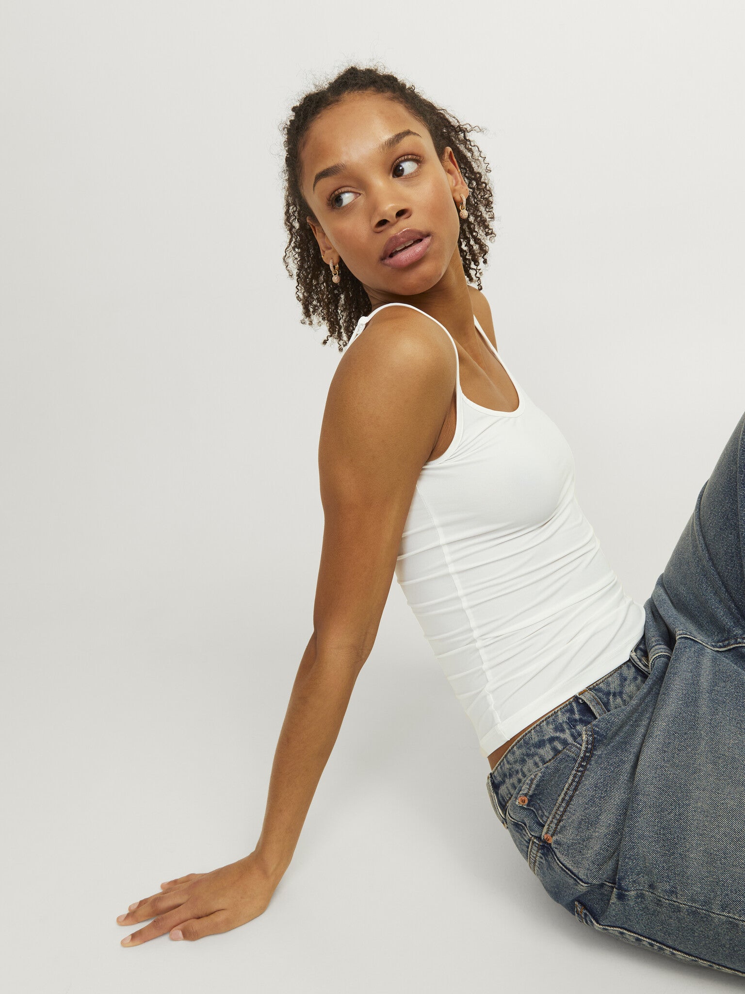 JXSAGA SINGLET TOP BLANC DE BLANC