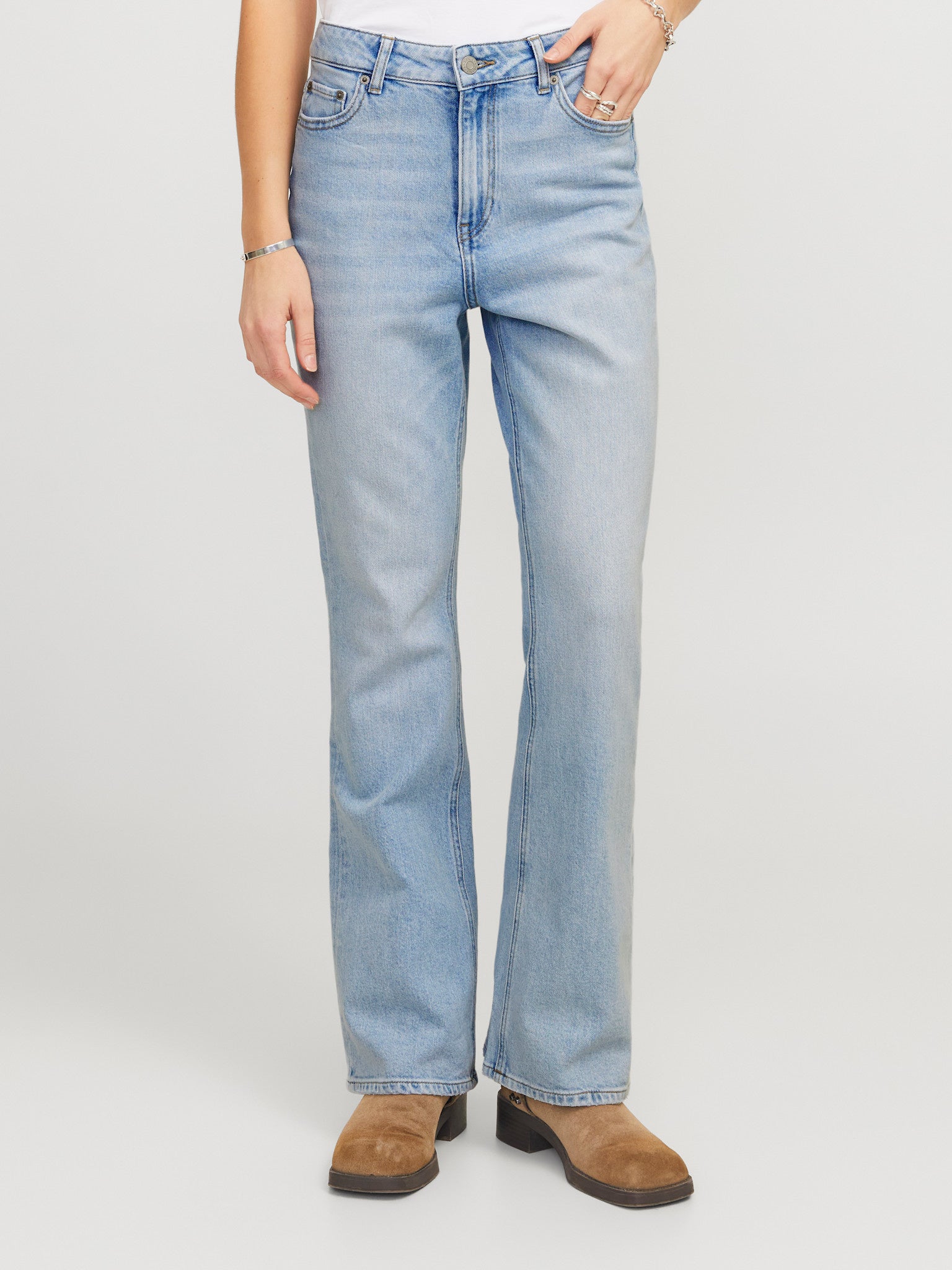 JXTURIN BOOTCUT C7151 DENIM - LICHTBLAUW DENIM