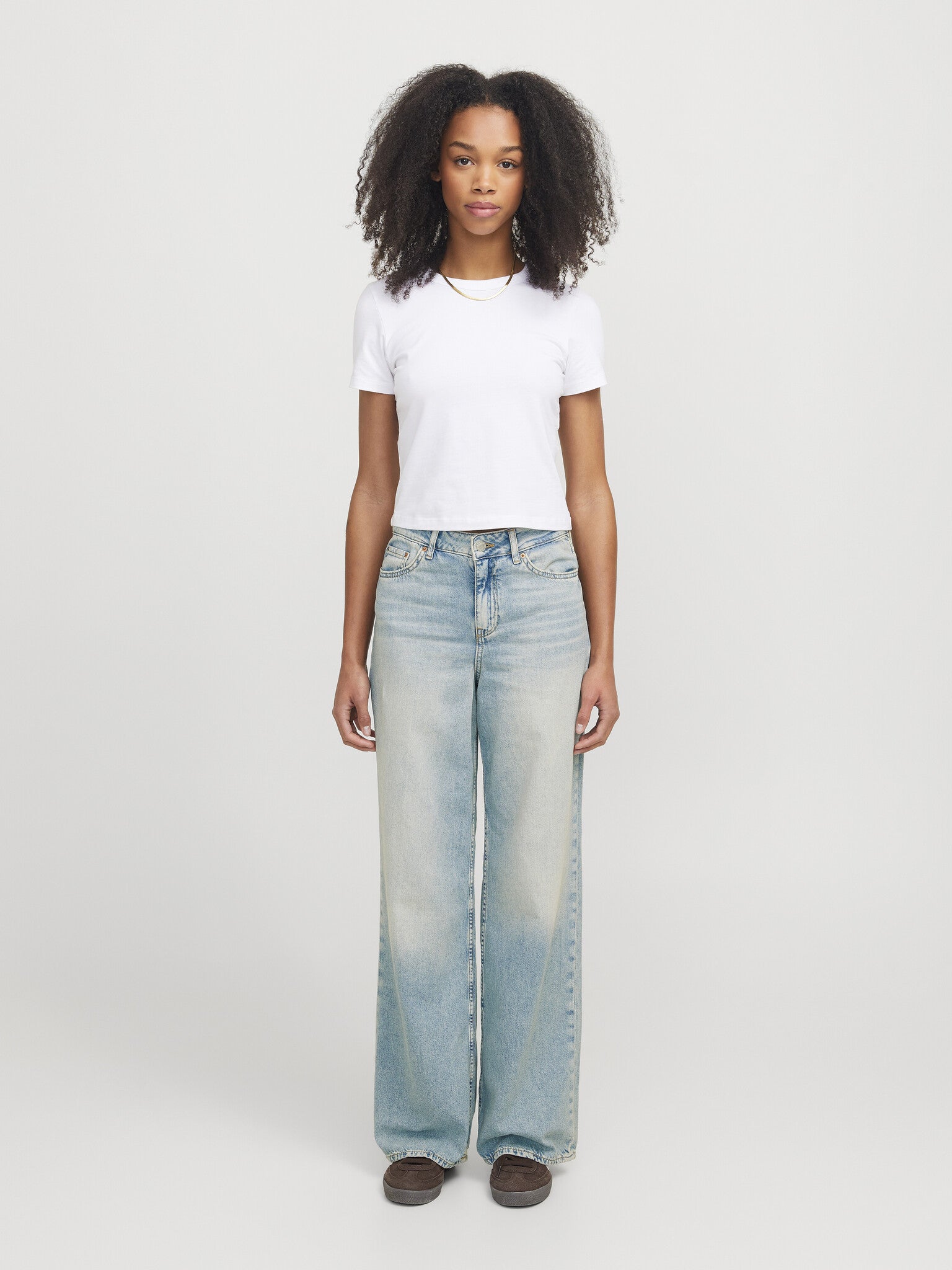 JXTOKYO WIDE JEANS R6167 - LICHTBLAUW JEANS