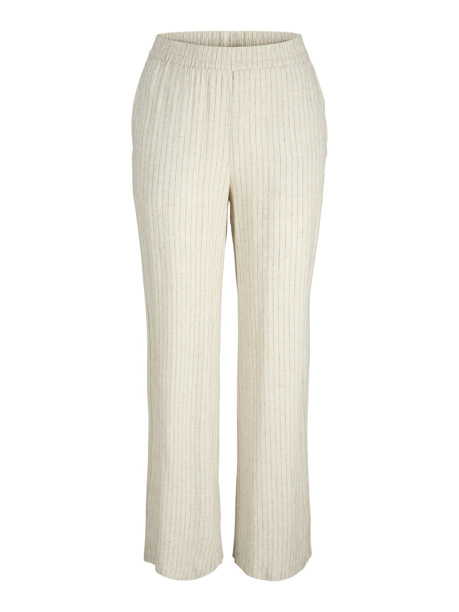 JXPOPPY SUMMER PRANT- FEATHER GREY PINSTRIPE