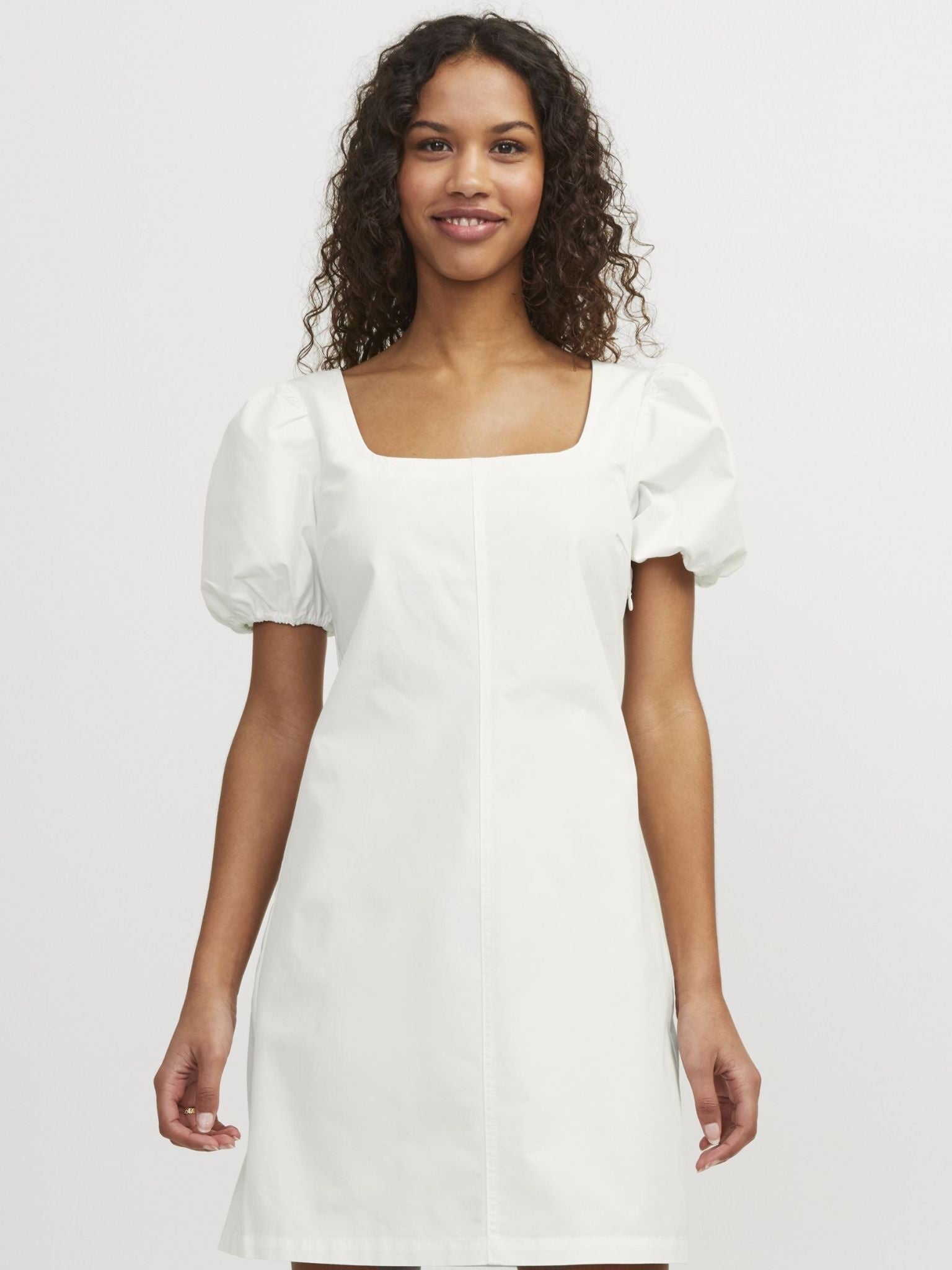 JXSTELLA SHORT DRESS - BLANC DE BLANC