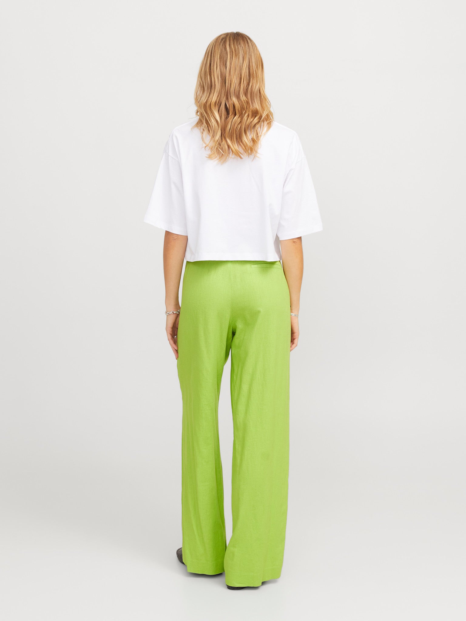 JXMARY SUMMER HW PANT - PARROT GREEN