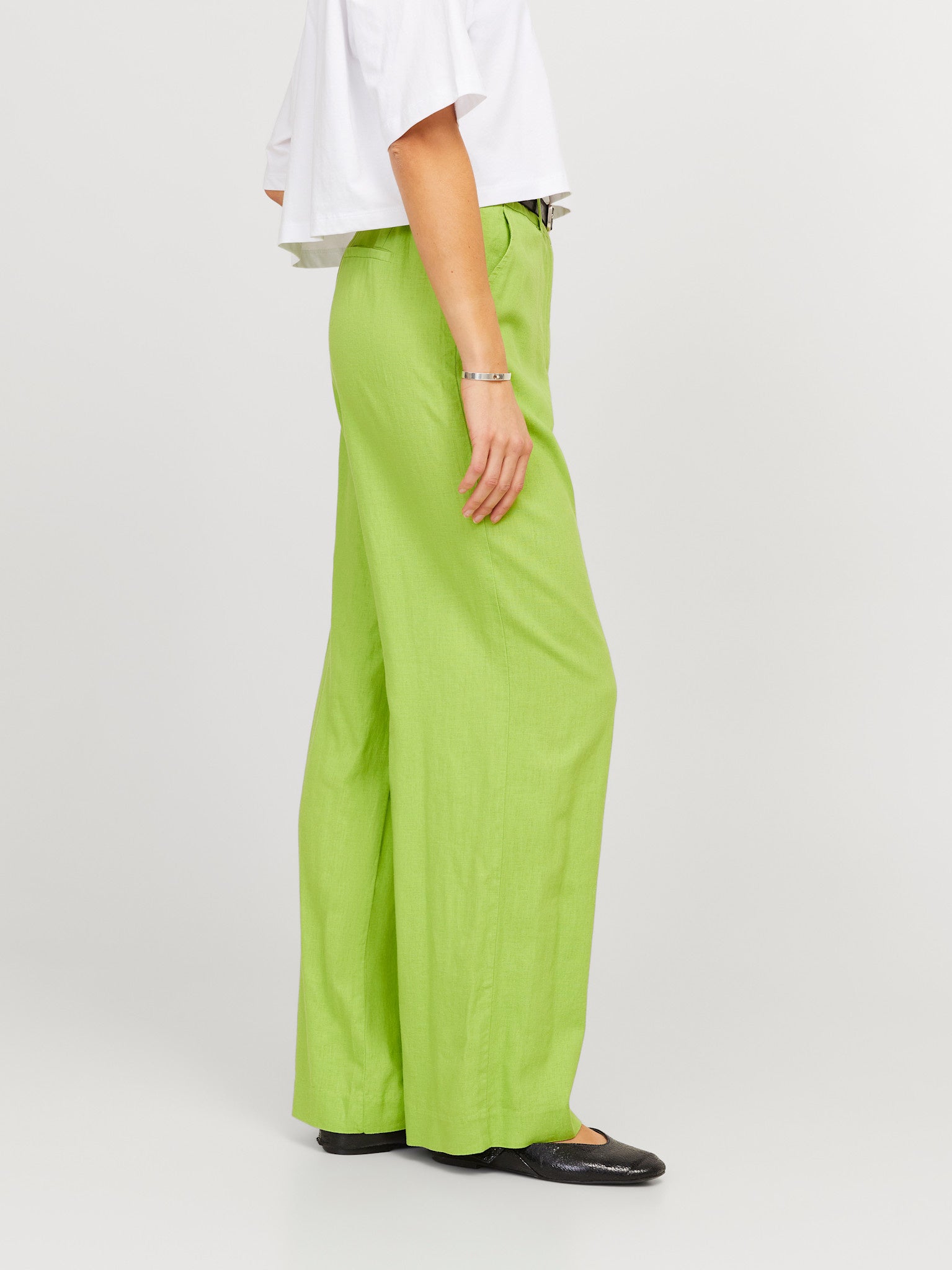 JXMARY SUMMER HW PANT - PARROT GREEN