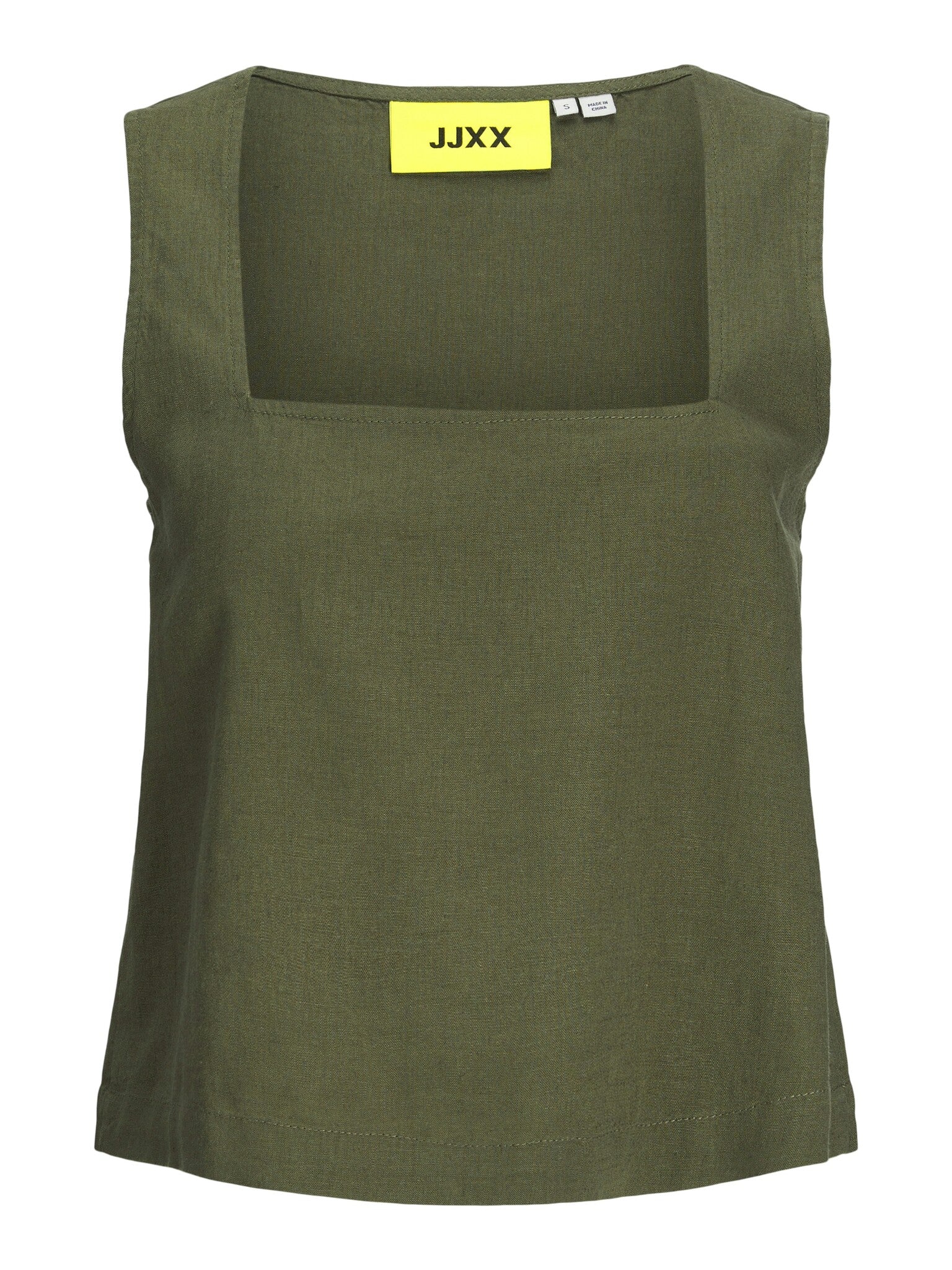 JXBREEZE SUMMER TOP - DUSTY OLIVE