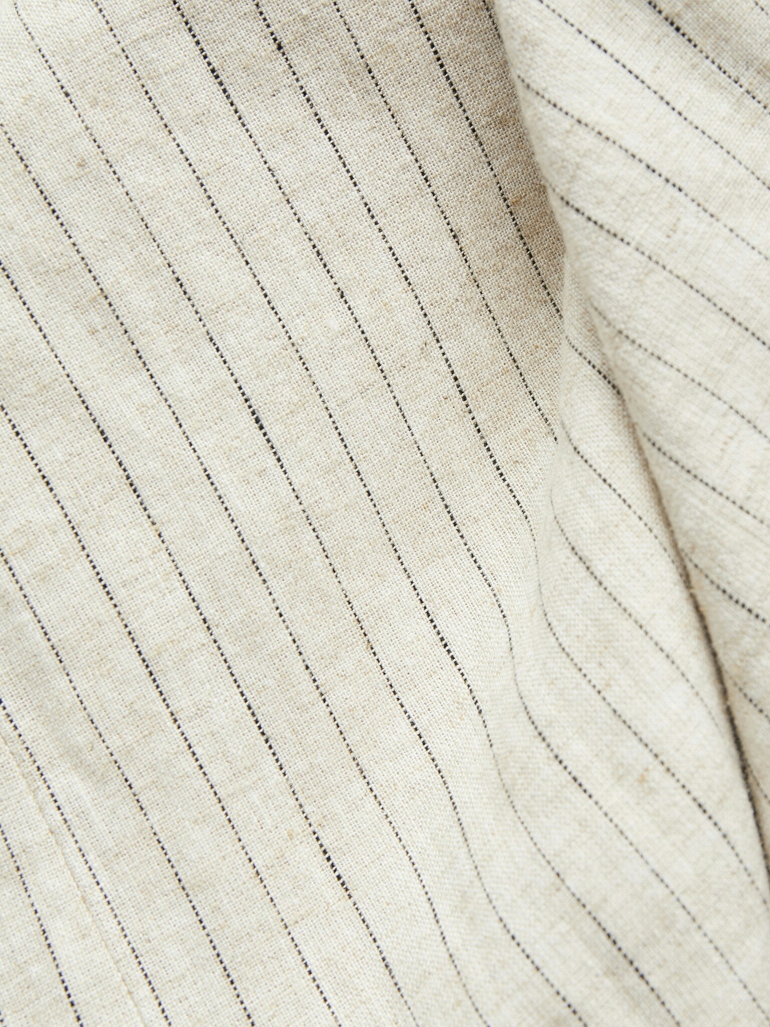 JXBREEZE FLORA SUMMER PANTS - FEATHER GRAY PINSTRIPE