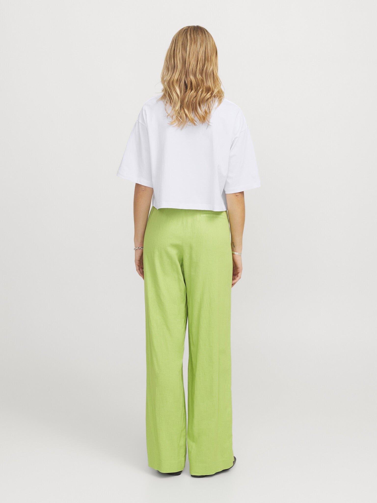 T-shirt court ample JXANDREA - Blanc éclatant