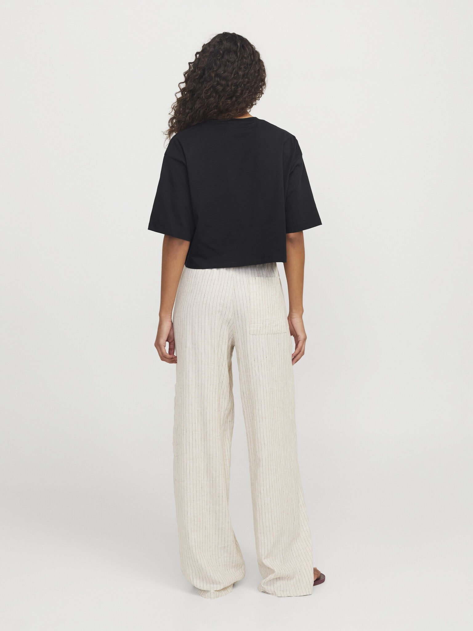 T-shirt court ample JXANDREA - Noir