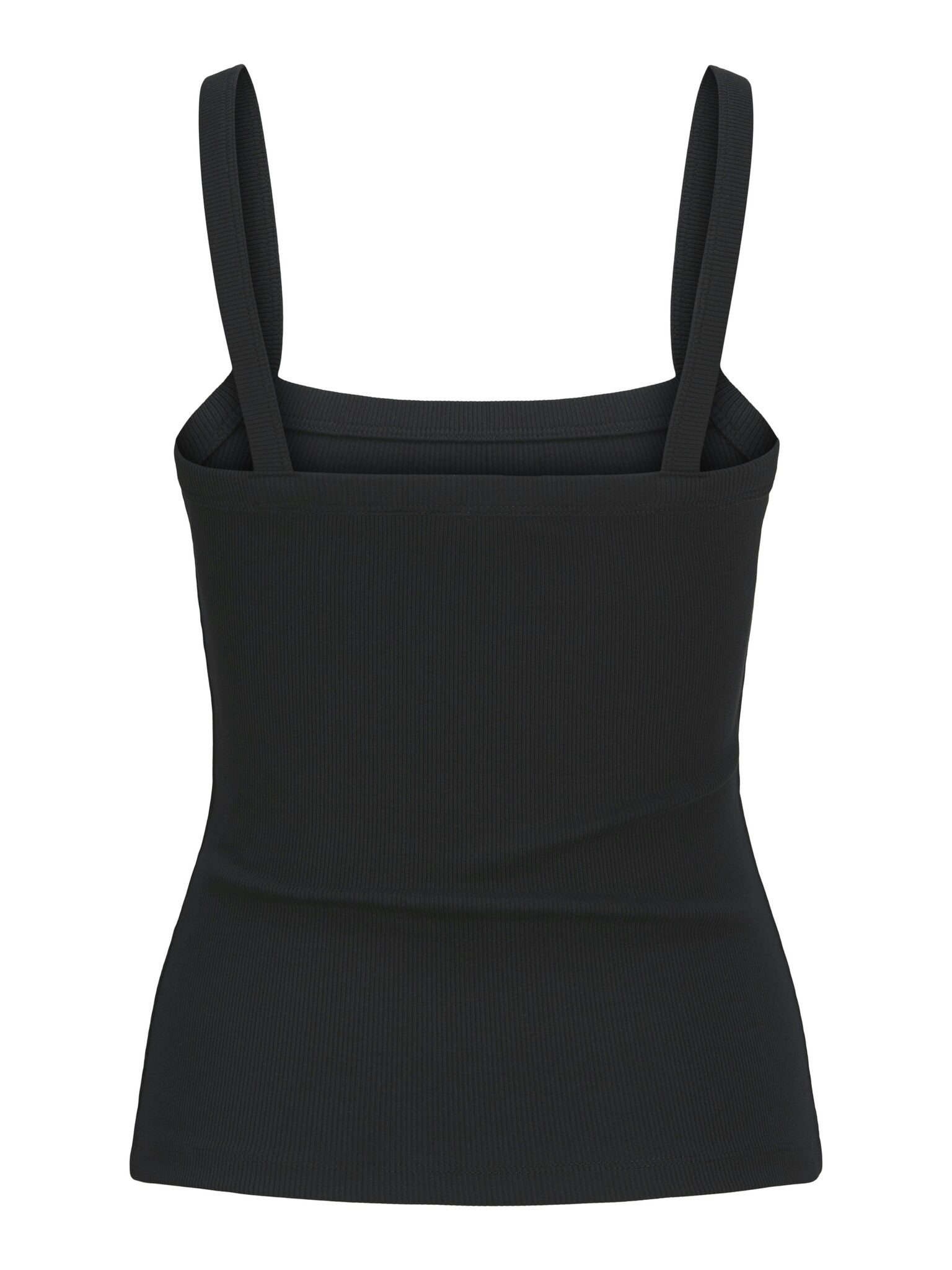 JXFIFI RIB TOP - BLACK