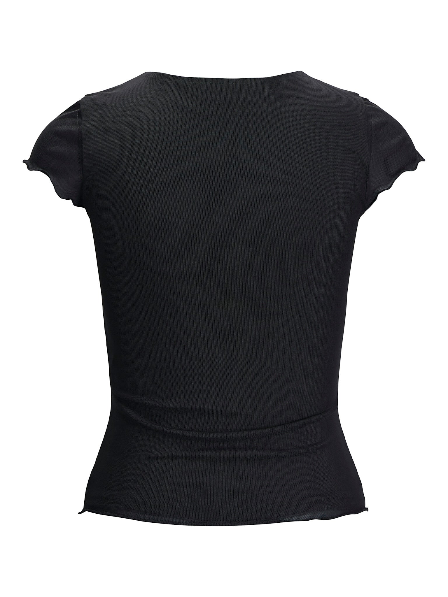 JXMINNA MESH CAP SLEEVE TOP