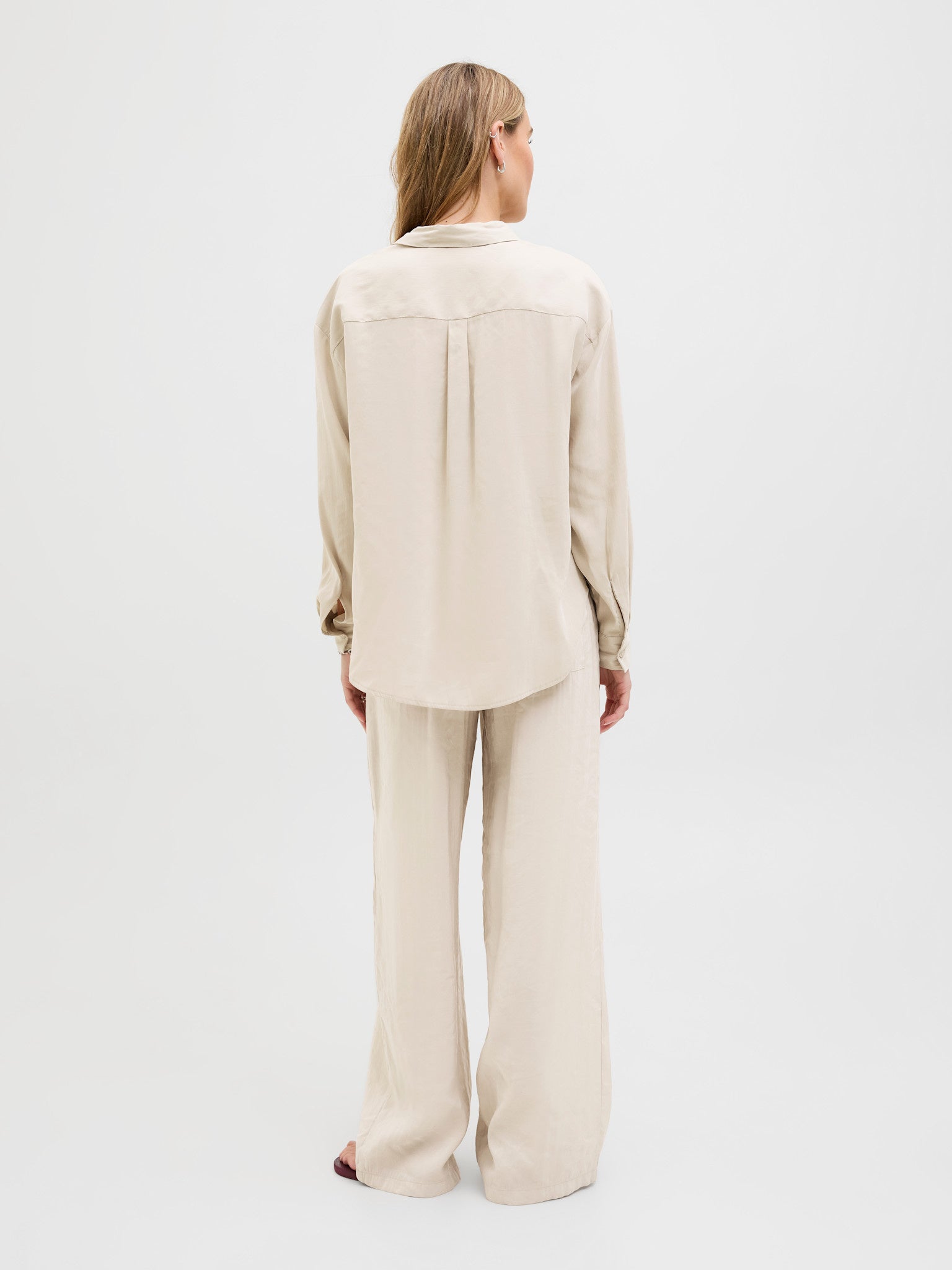 JXFIE SOFT LS SHIRT FEATHER GREY