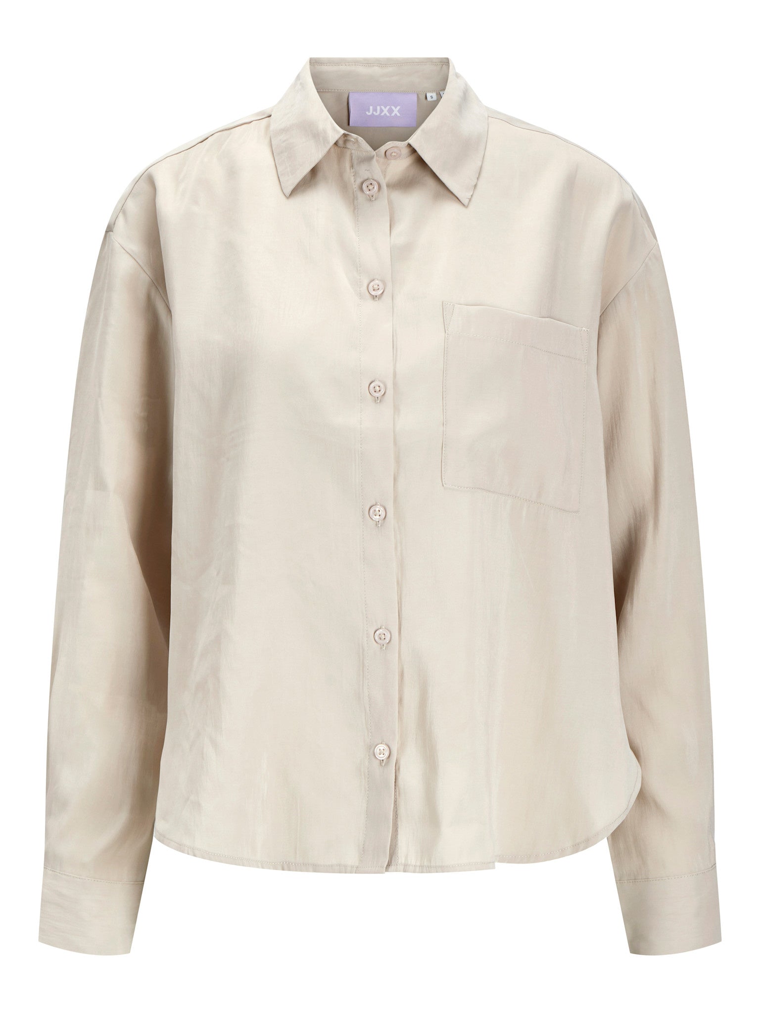 JXFIE SOFT LS SHIRT FEATHER GREY